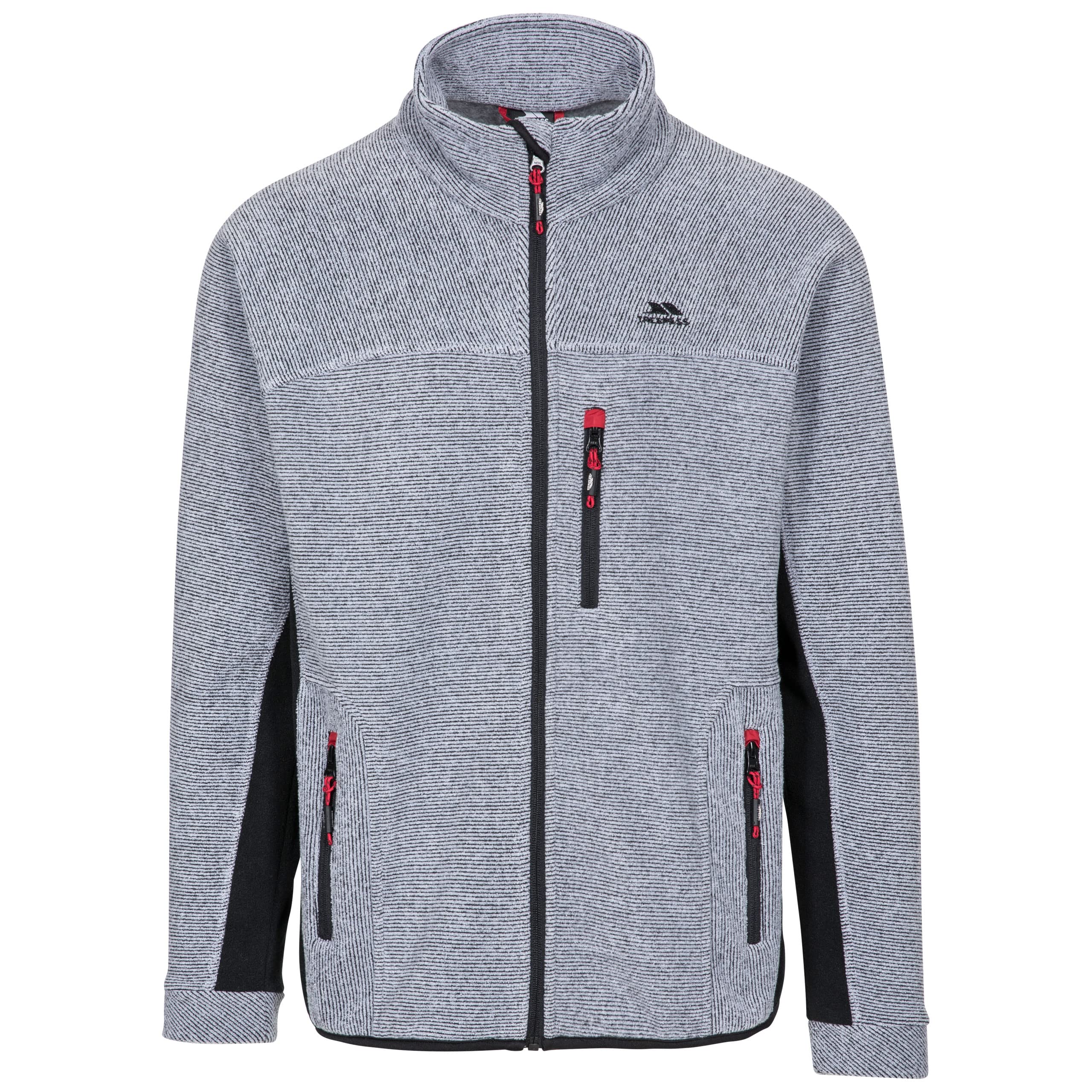 Trespass Men's Light Grey Fleece Jacket Jynx