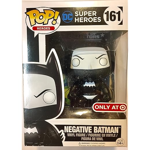 Sale Funko - Dc Comics-Negative Batman Figurine, Multicoloured, 12815