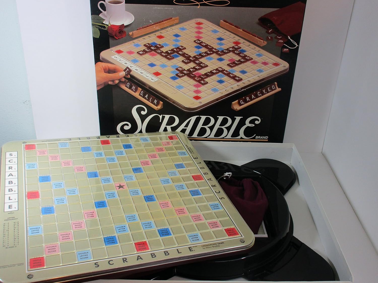 Deluxe Turntable Scrabble "1989 Edition"