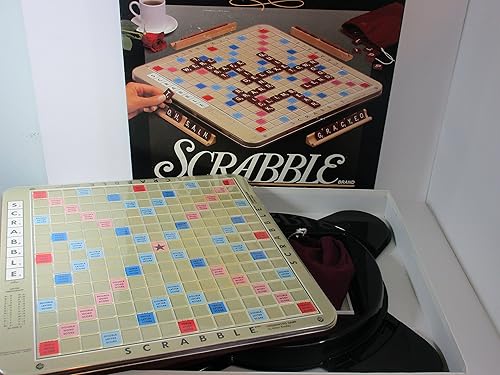 Miniatura 3 de Scrabble Deluxe con mesa giratoria "Edición de 1989"