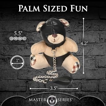 Master Series Plush Teddy Bear Keychain
