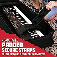 Vista 34 de Bolsa acolchada Gator Cases para teclados de 49 notas; (GKB-49)