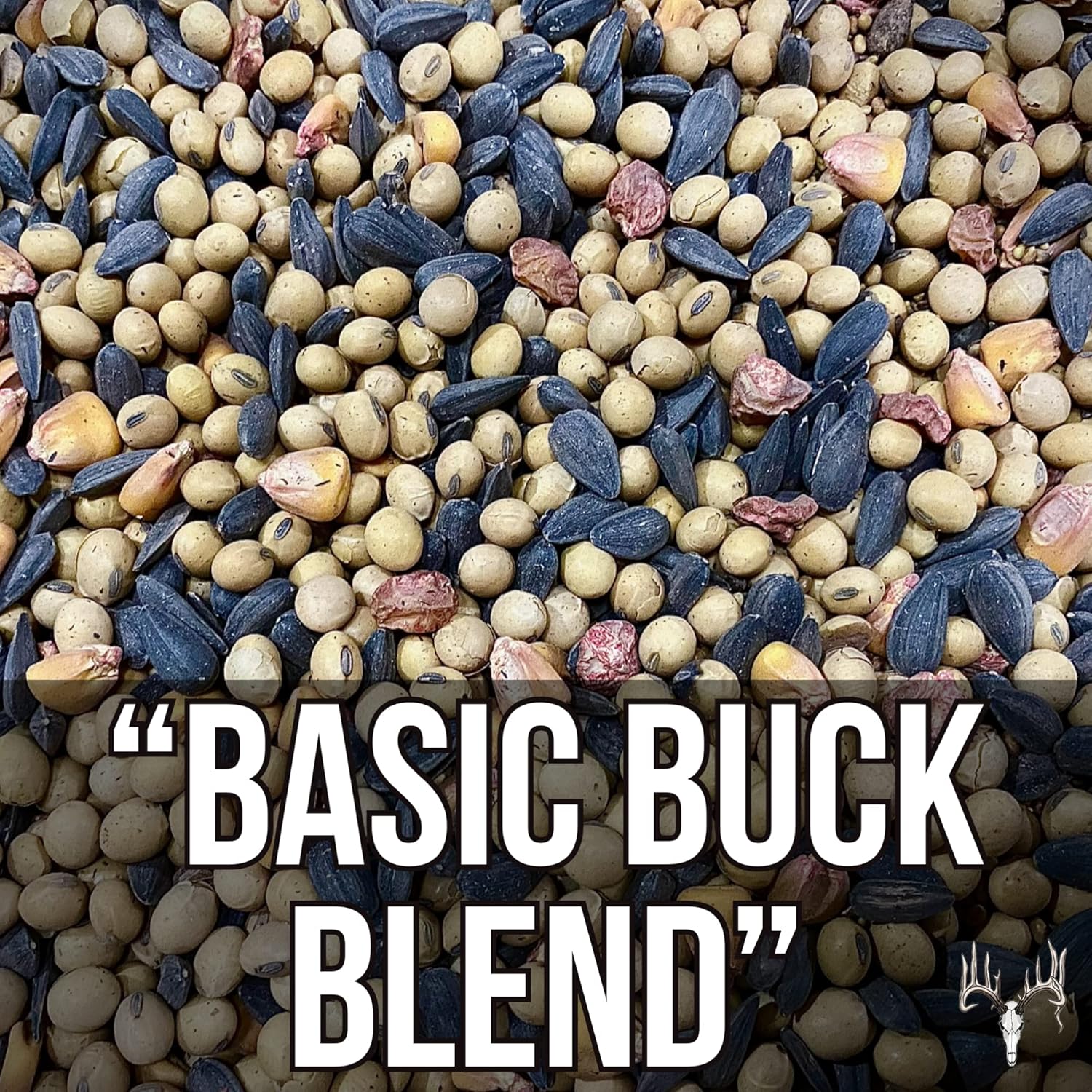 Crooked Bend Basic Buck Blend, 50LB Bulk, Whitetail Deer Food Plot Seed, Soybean, Corn, Sunflower & Clover Plants, Attractant for Turkey, Dove & Honey Bee, Grow Hunting Food Plots & Wildlife Habitat : Sports & Outdoors
