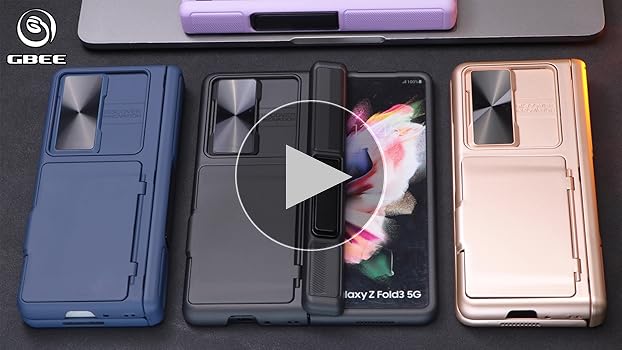 Amazon.com: GBEE for Samsung Galaxy Z Fold 3 Case with Card