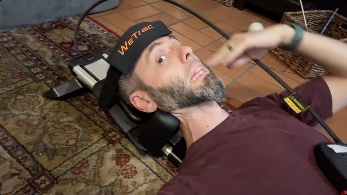 TESTING iSTEM WeTrac Cervical Neck Traction Relaxer Stretcher