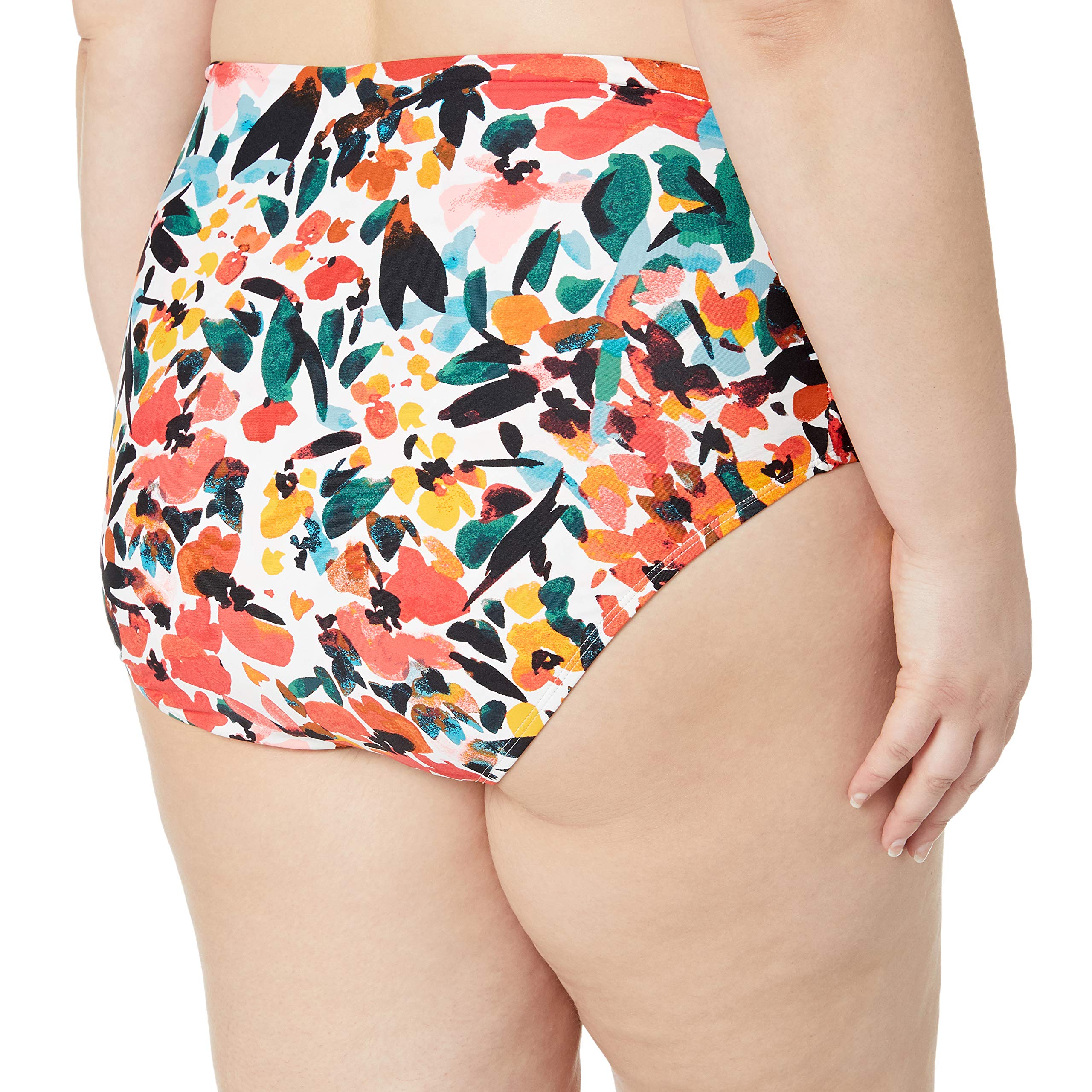 Anne Cole Dół od bikini Kobiety High Waist Swim Bottom With Side Shirring