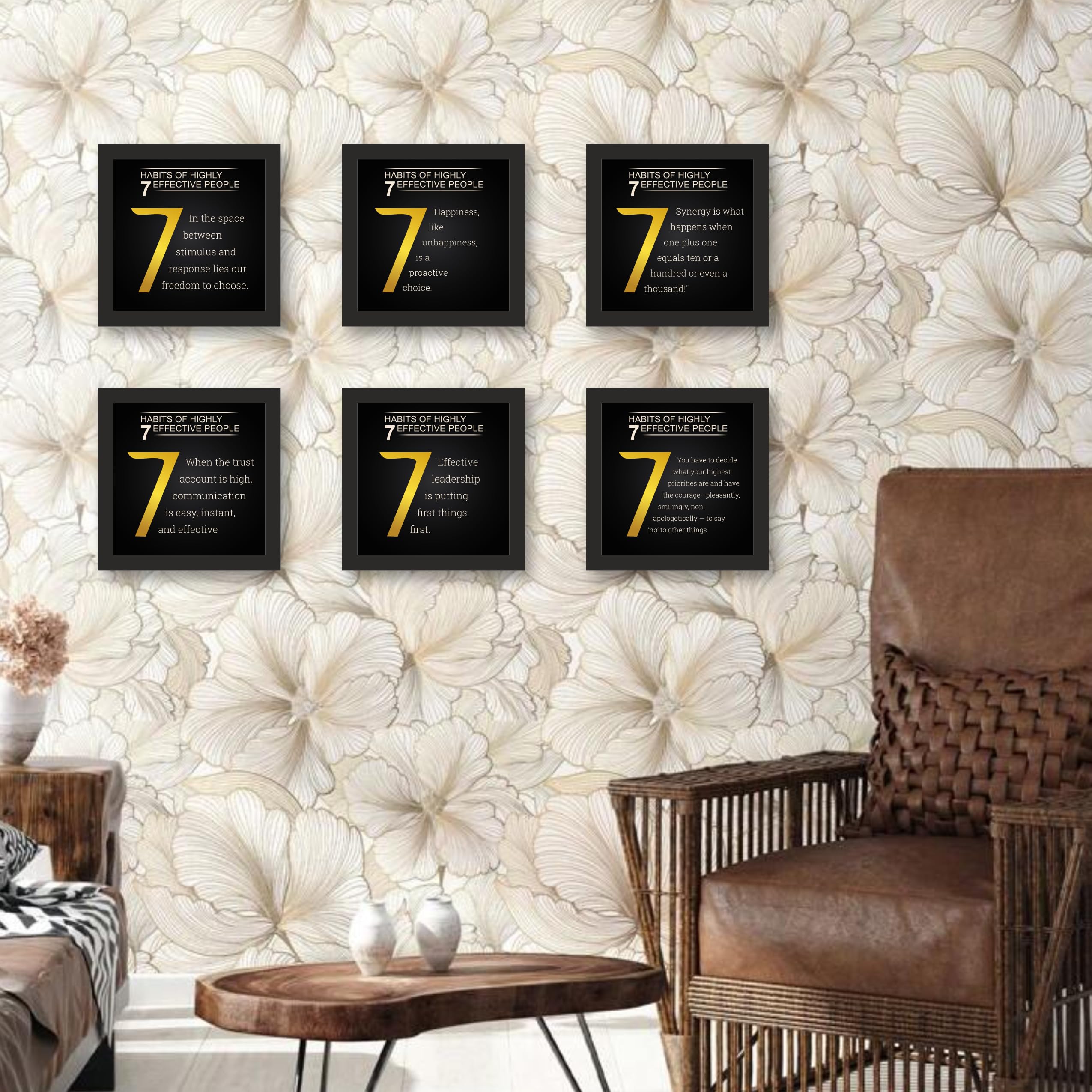 Title Motivational Wall Decor
