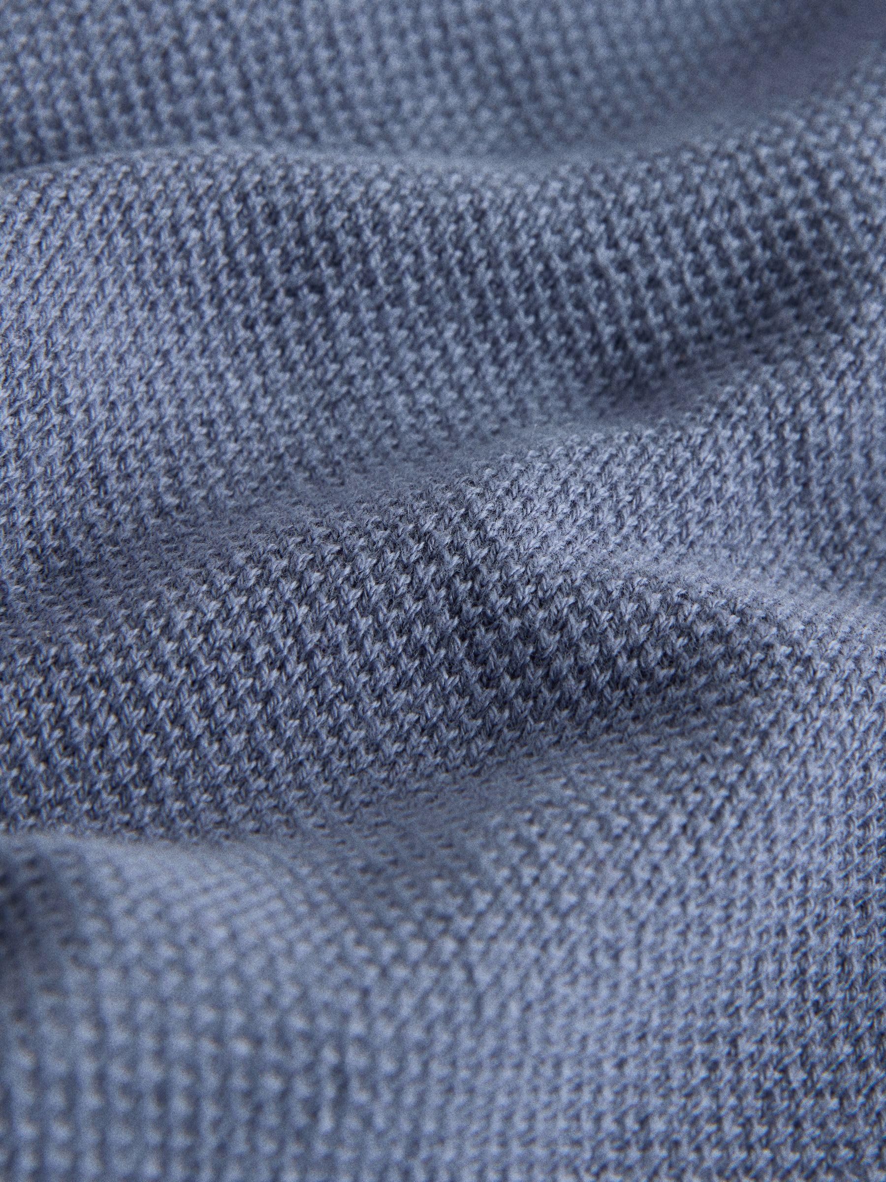 THE SET Uomini Confezione da 3 Maglie a Maniche Corte con Scollo a V in Misto Cotone a Trama fine