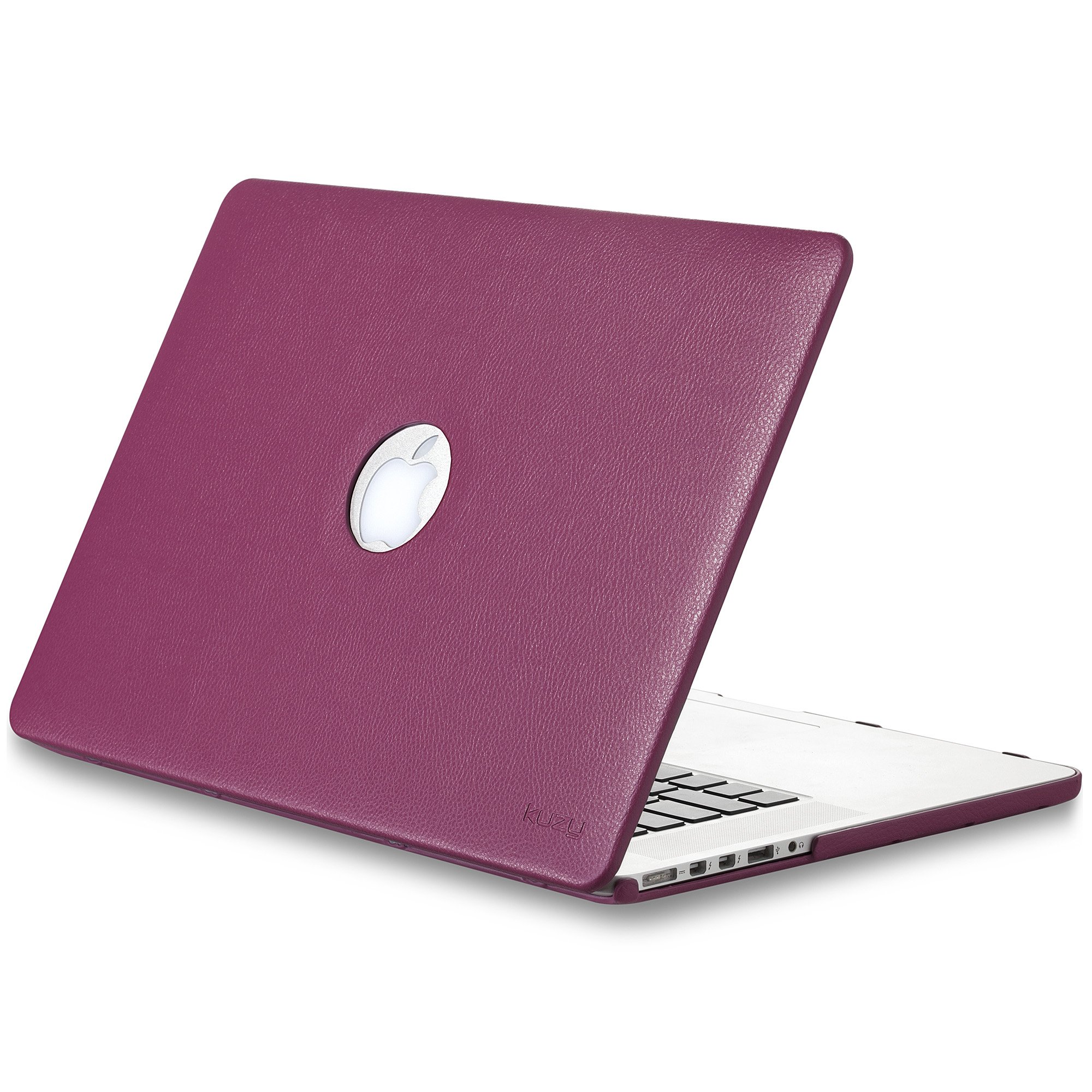 Leatherette Hard Case for MacBook Pro 15.4" Retina Display Orange