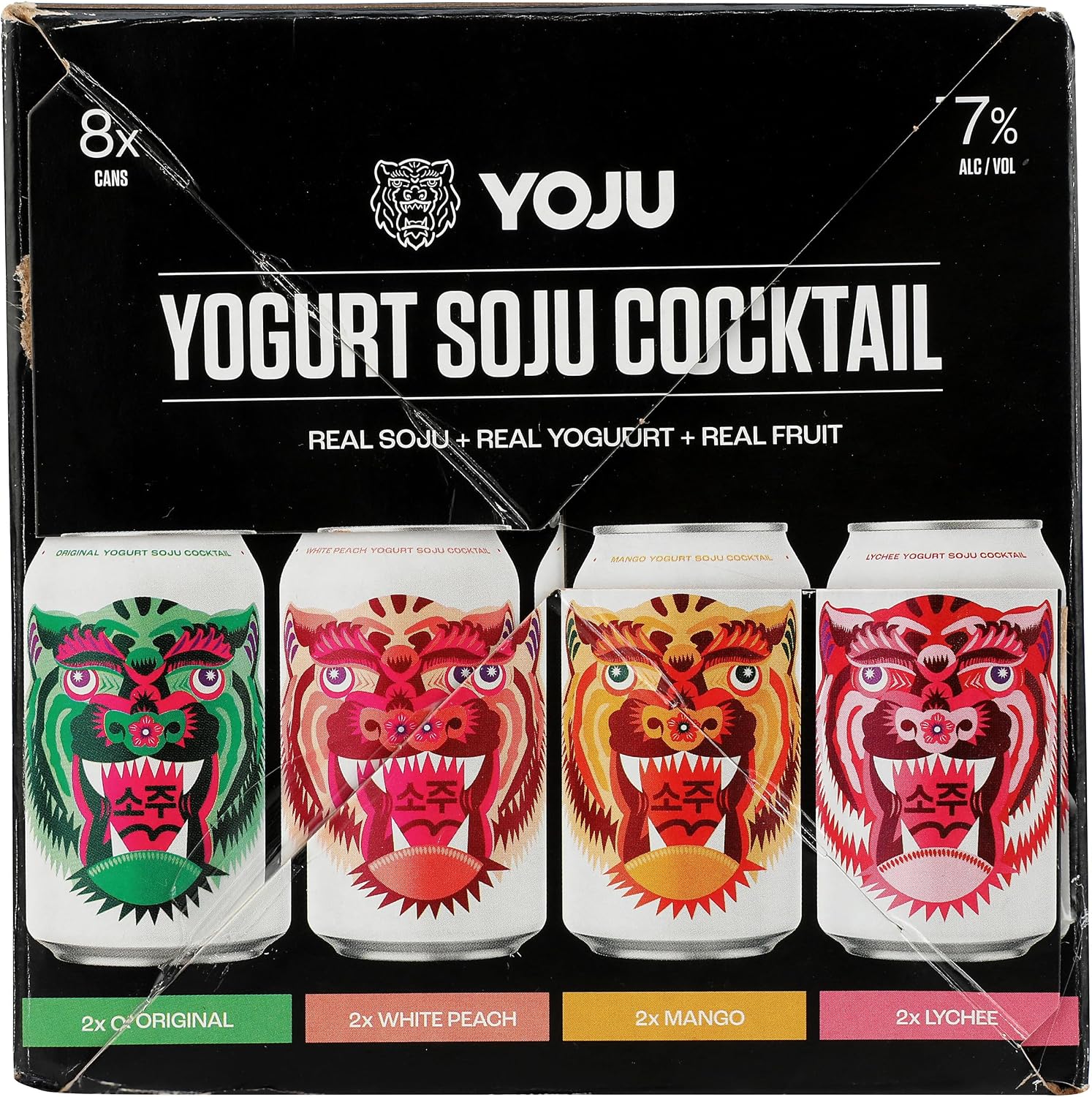 Yoju, Cocktail Yogurt Soju Variety, 8pk, 354 mL