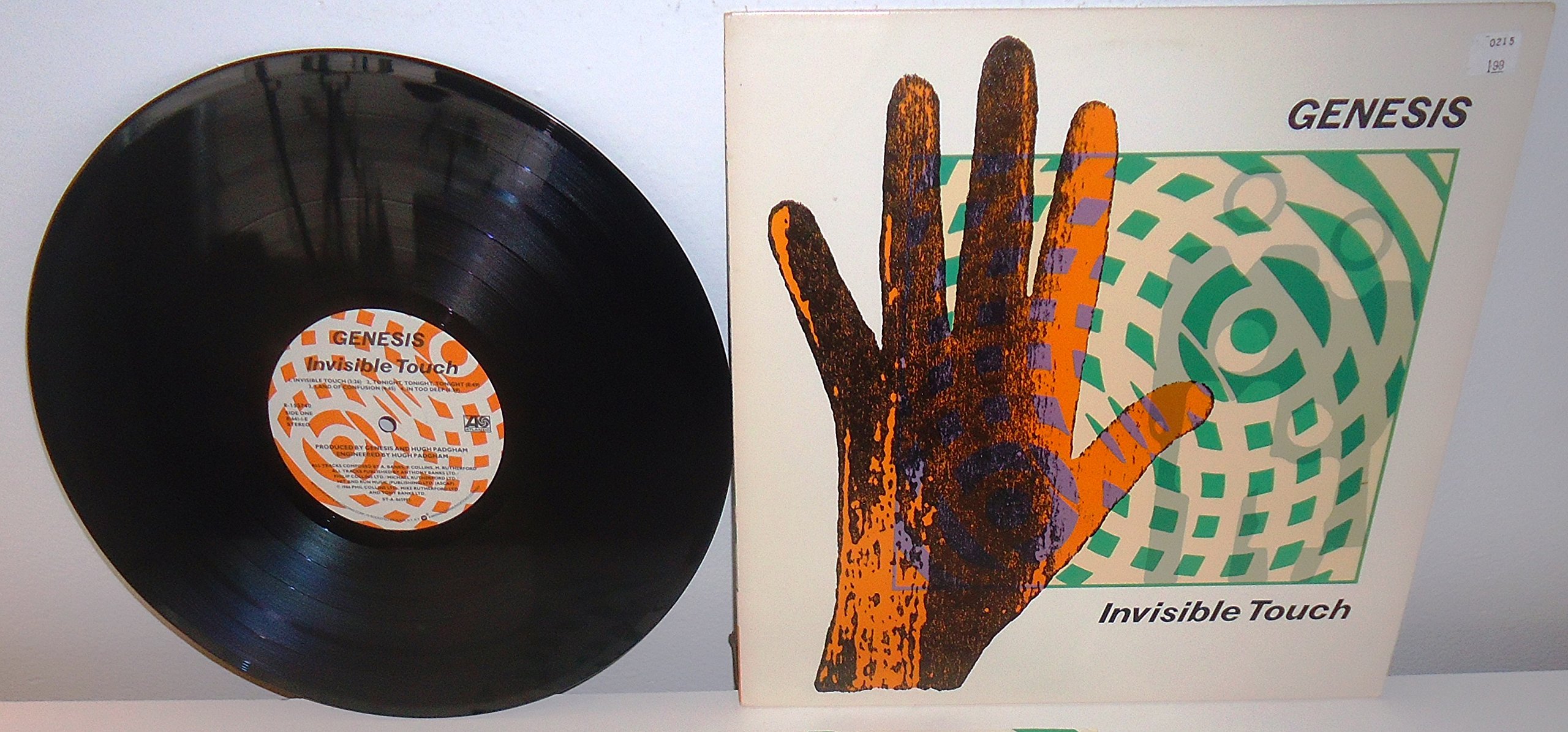 GENESI ジェネシス インヴィジブル・タッチ LPレコード 極美品 【公式