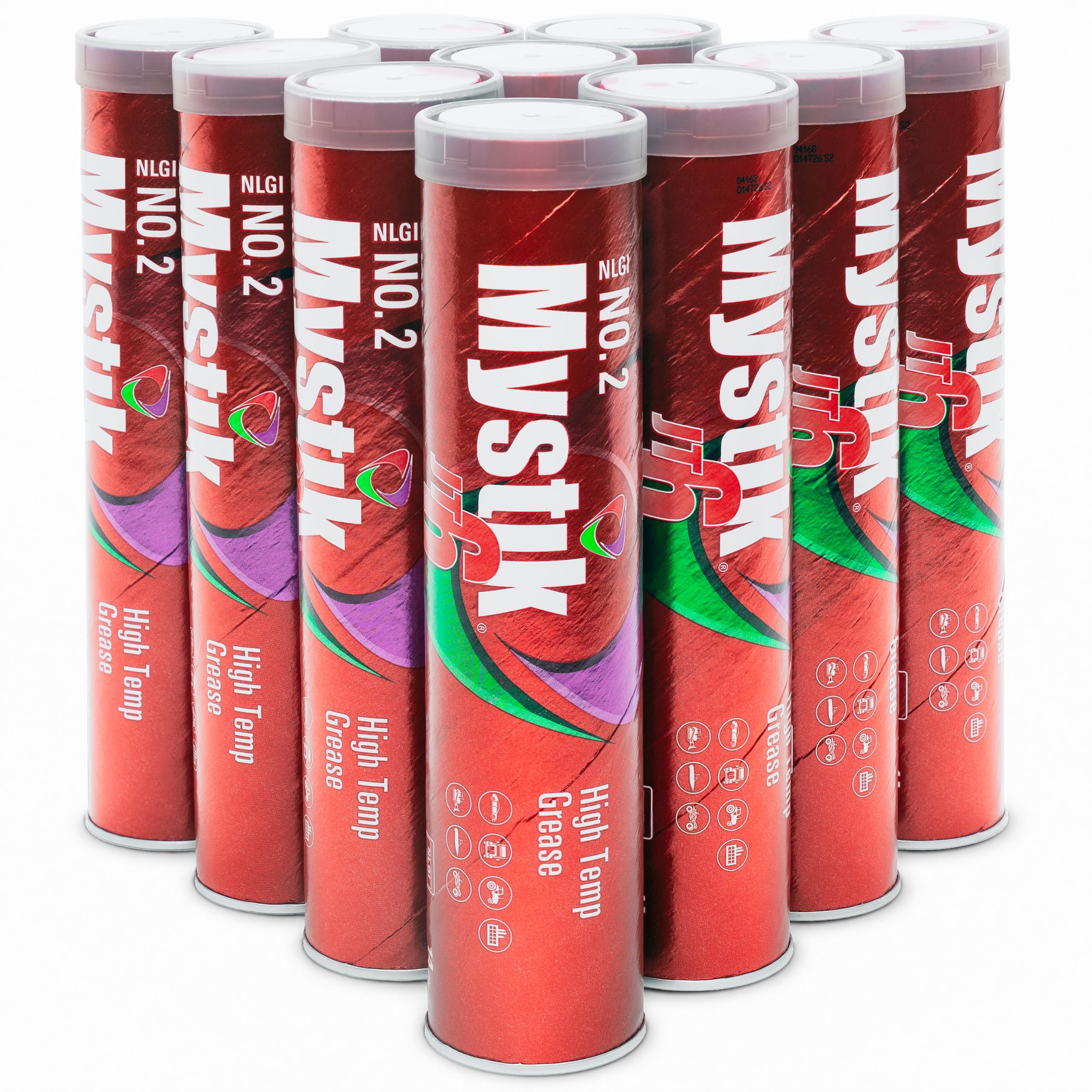 Amazon.com: Mystik JT-6 High Temp Grease Tubes for Grease Gun
