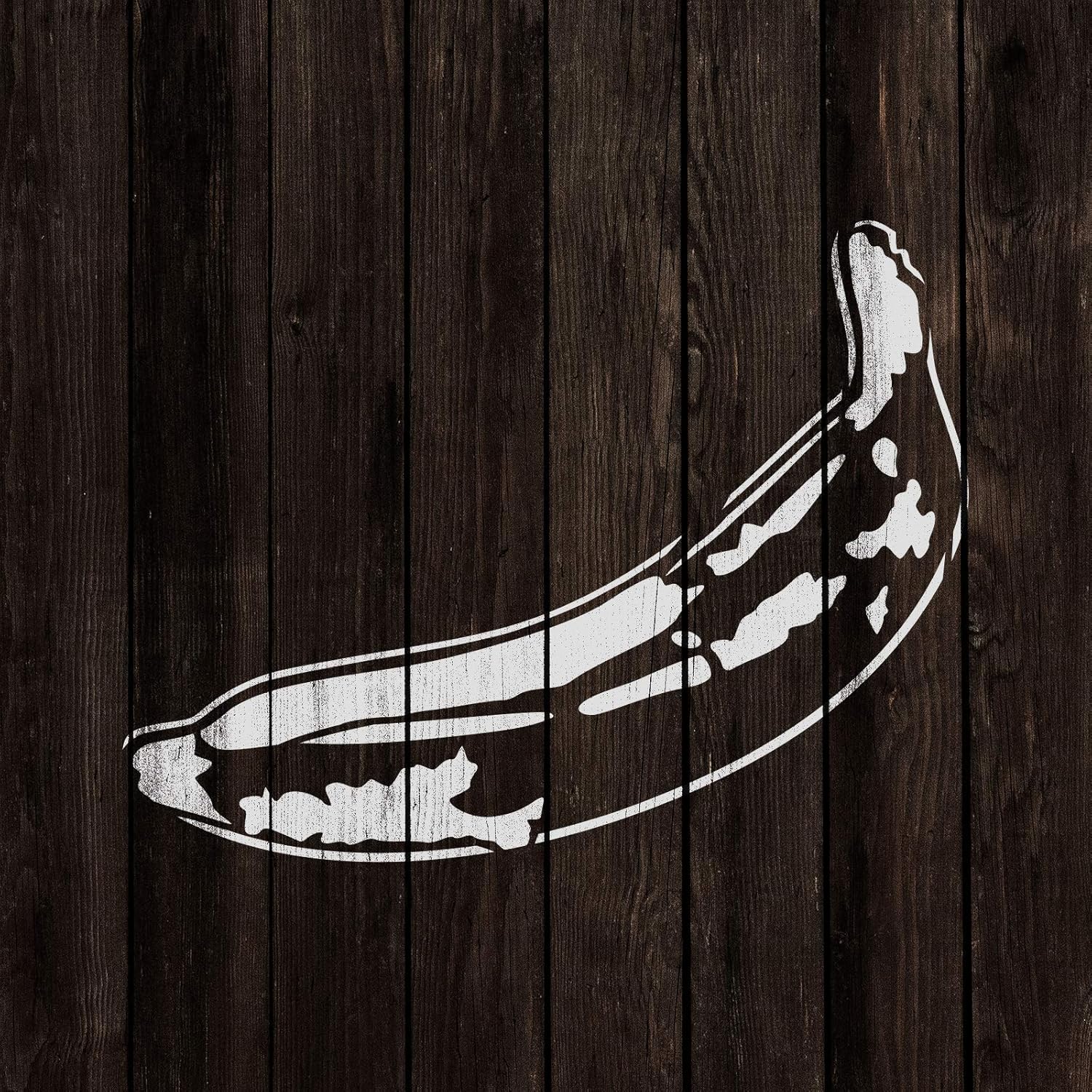 Banana Stencil - Perfect for Capturing The Beauty of Nature in Art, Large Banana Stencils