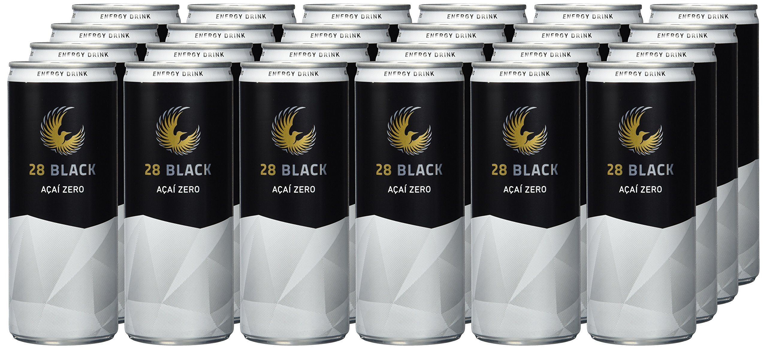 28 Black Acai Zero, 24er Pack, EINWEG (24 x 250 ml)