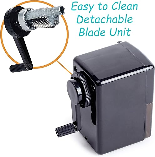 Miniatura 2 de Mr. Pen - Sacapuntas manual para escritorio, lápices de colores, niños, uso manual