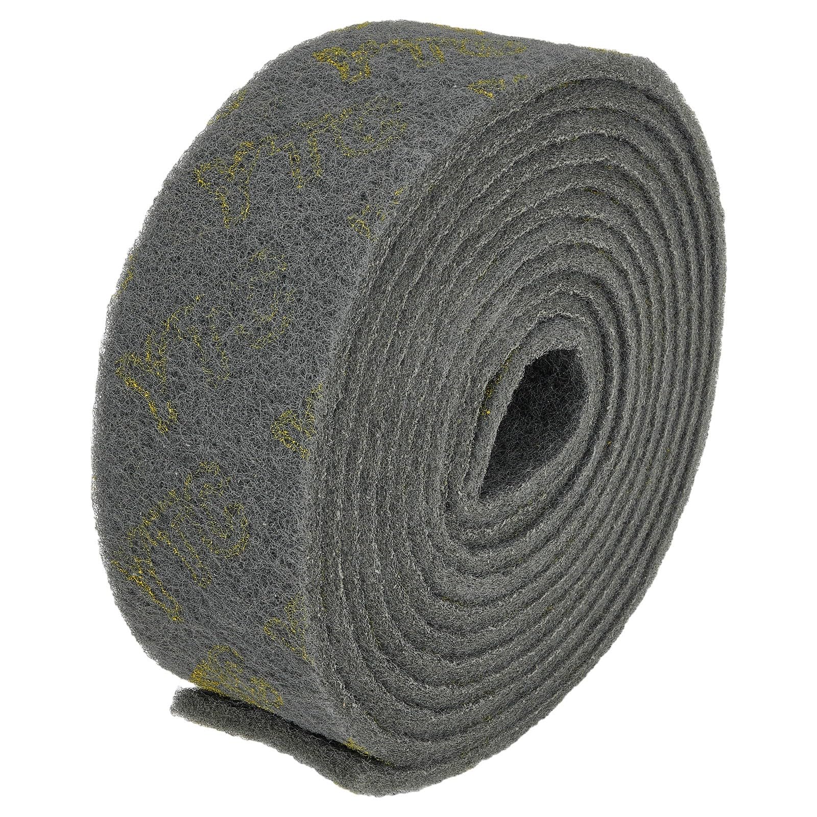 Spugna abrasiva 6M Resistente alle Alte Temperature per superfici della Cucina e Pavimenti in Piastrelle (10 cm x 6 Metri)