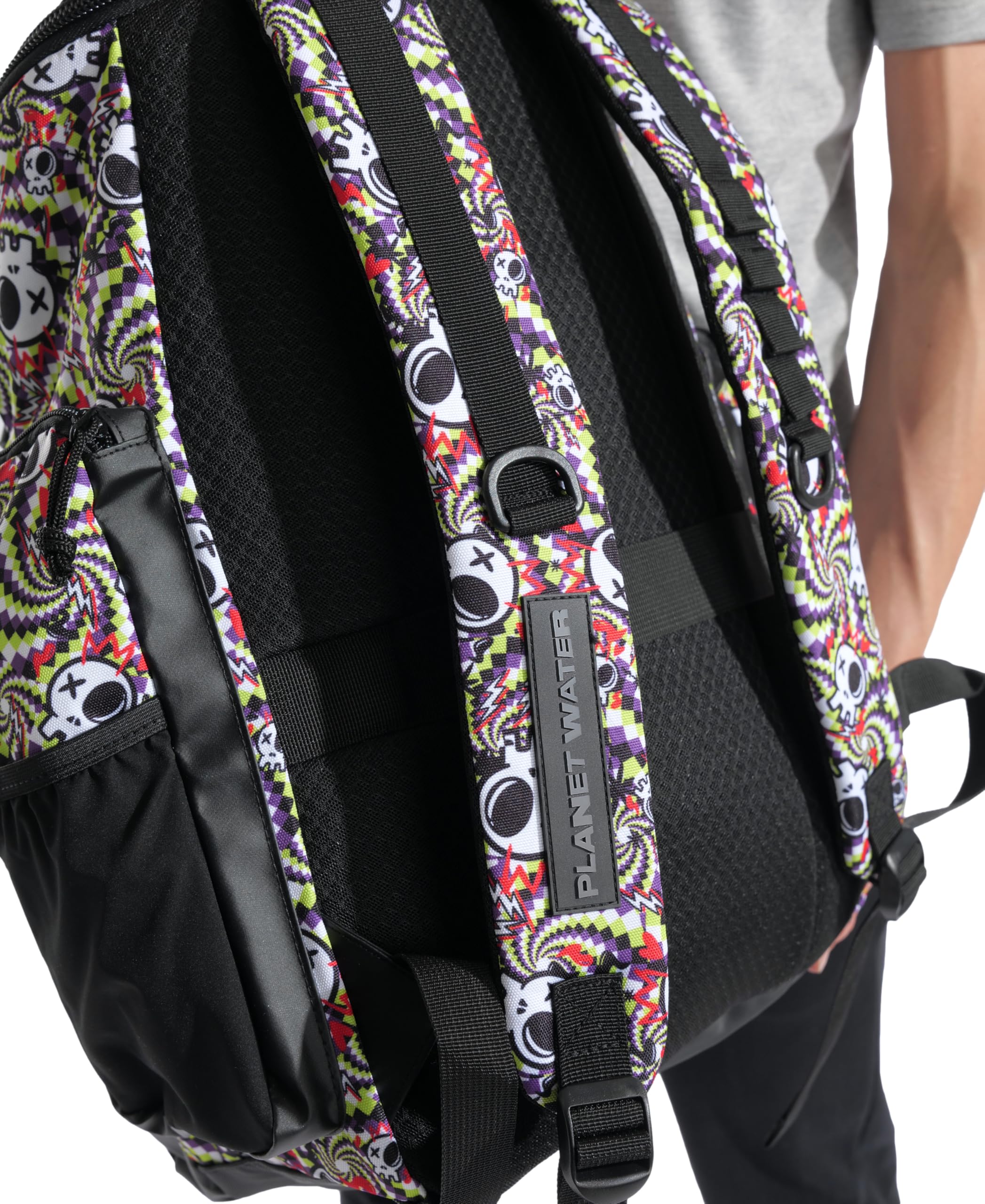 ARENA ZAINO BORSA PISCINA NUOTO BACKPACK ONE GO 35 LITRI FUN SKULLS