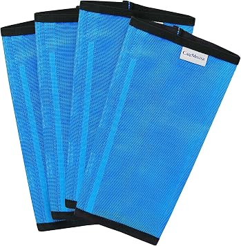 Fine Mesh Fly Boots Loose Fitting & Non-Slip Horse Fly Leggings No More Horsefly Nuisance Greatly Reduce Stomping Breathable with Natural Air Flow Set of 4