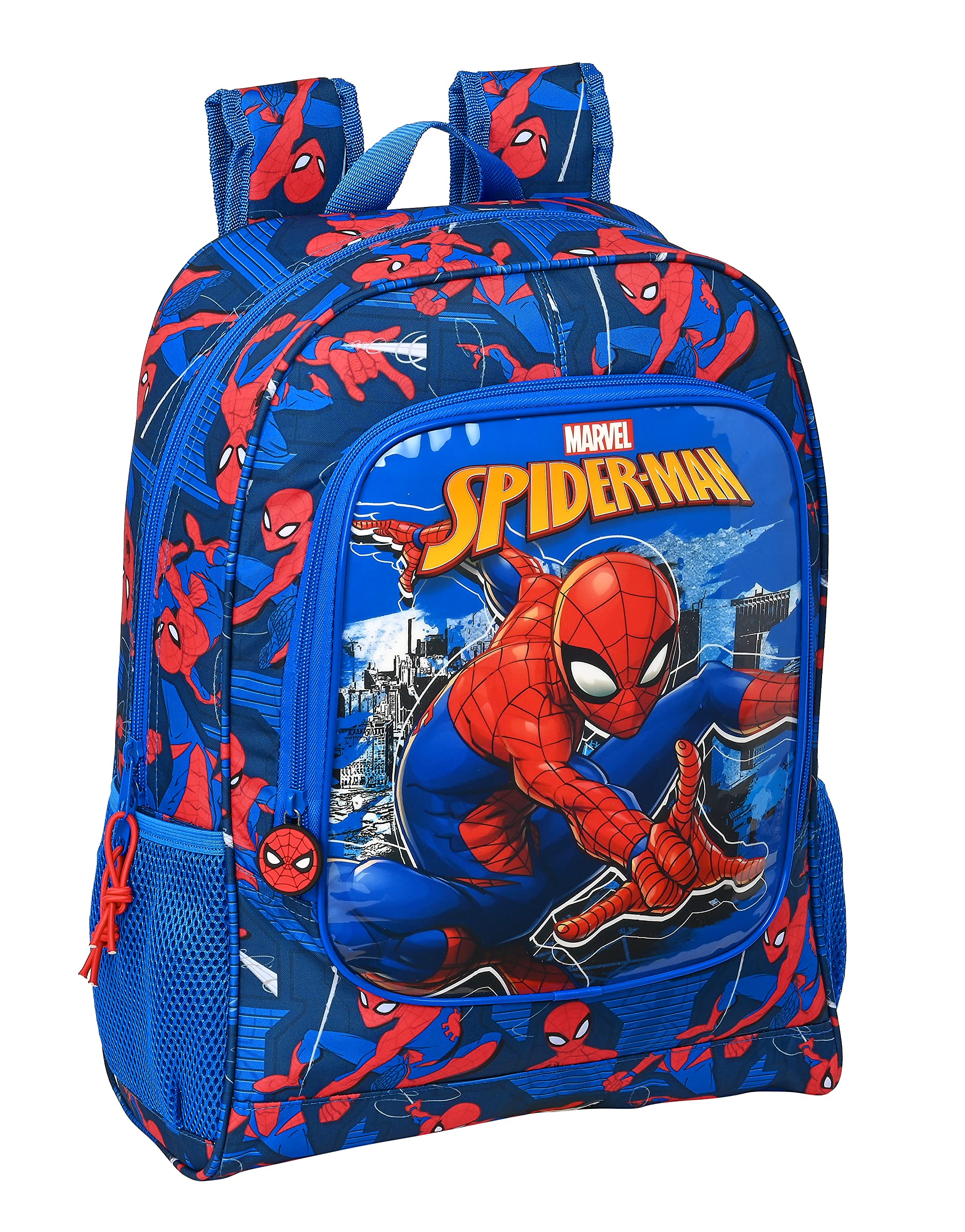 Safta MOCHILA ADAPT.CARRO SPIDER-MAN "GREAT POWER"