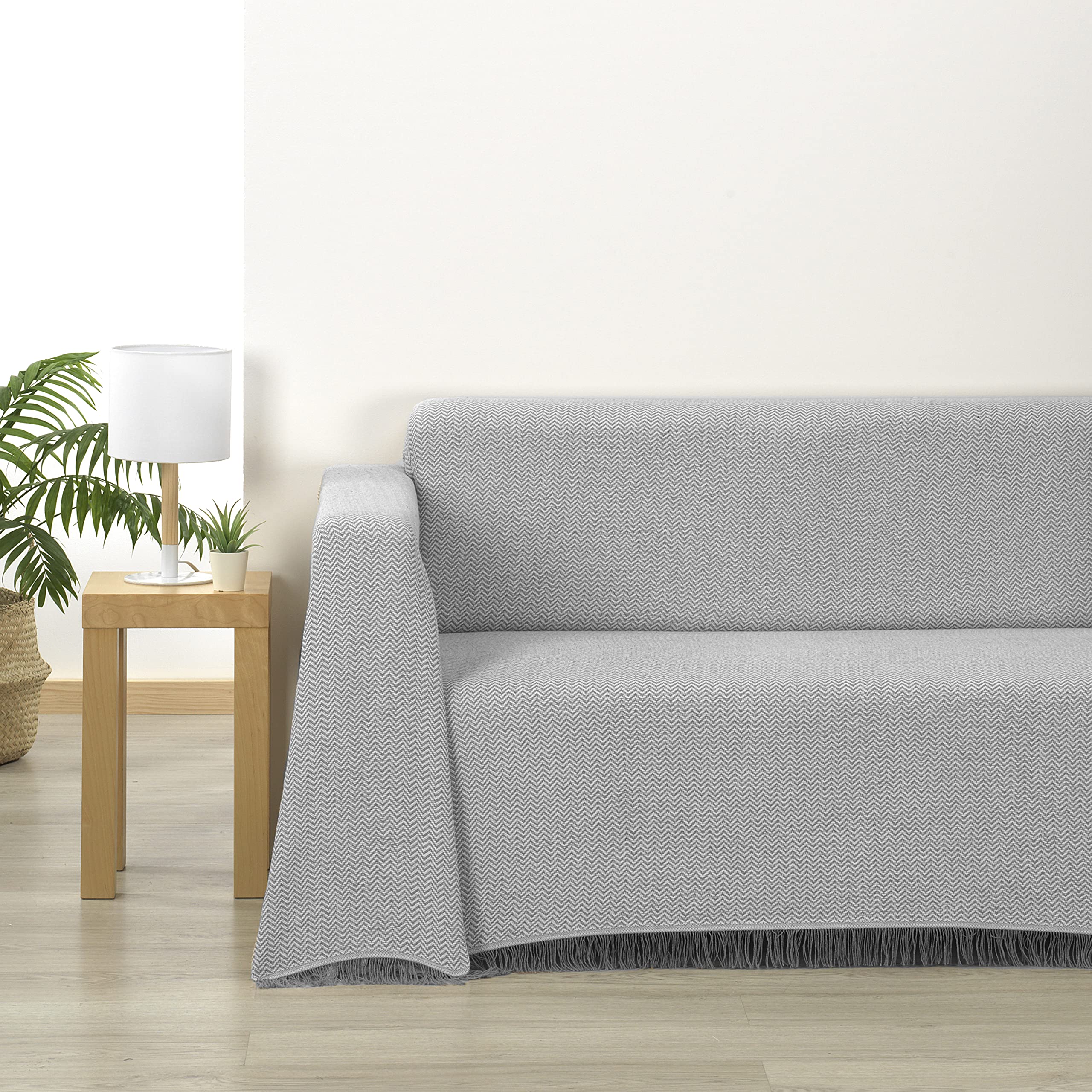 Colchas Cama 150 Modernas Manta Sofá Multiusos 130x180 Cm - Algodón Y  Poliéster, Fabricada En España Manta Cubresofa, image size:2560x2560