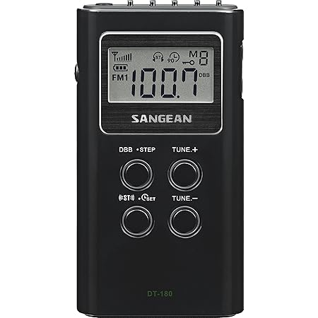 Sangean DT-180 AM / FM Pocket Radio