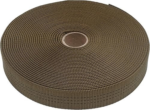 GM CLIMBING Cinta tubular de nailon de 1 pulgada con certificación CE UIAA de 4000 libras resistente para escalada cuerda de rescate funciona