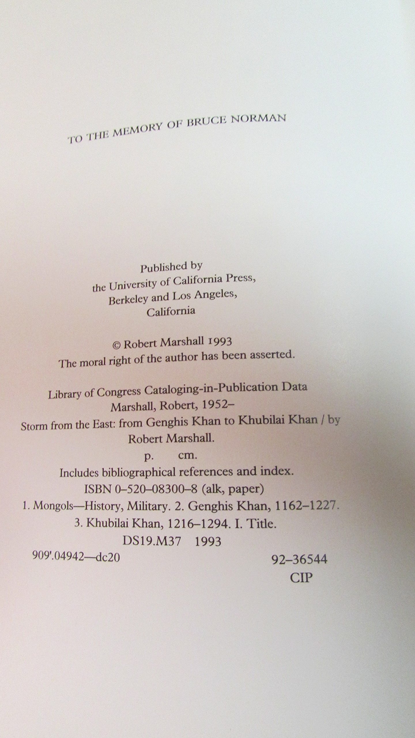 Storm from the East: From Genghis Khan to Khubilai Khan - Image 6