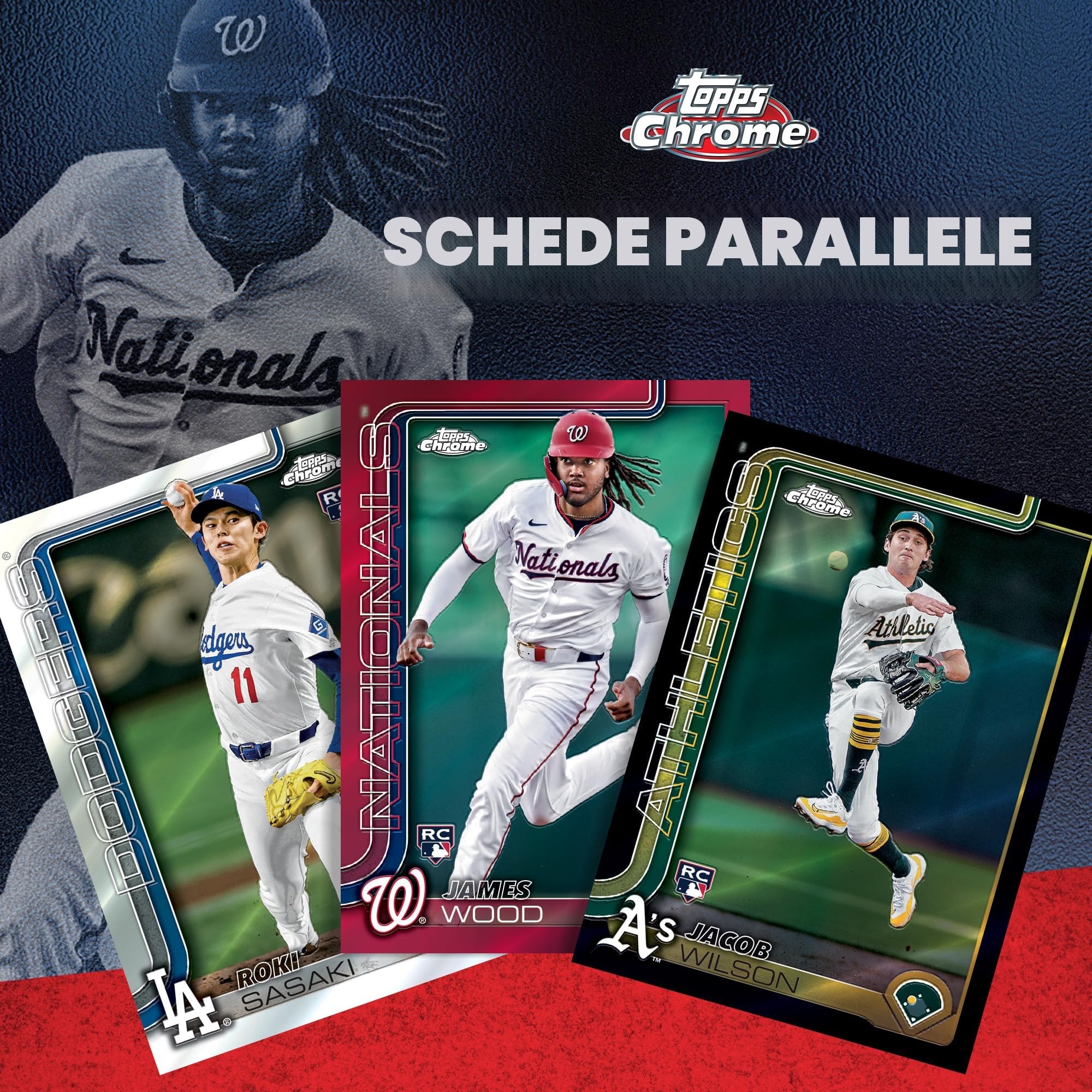 2025 Topps Chrome Baseball - Sigillato in fabbrica - Confezione risparmio