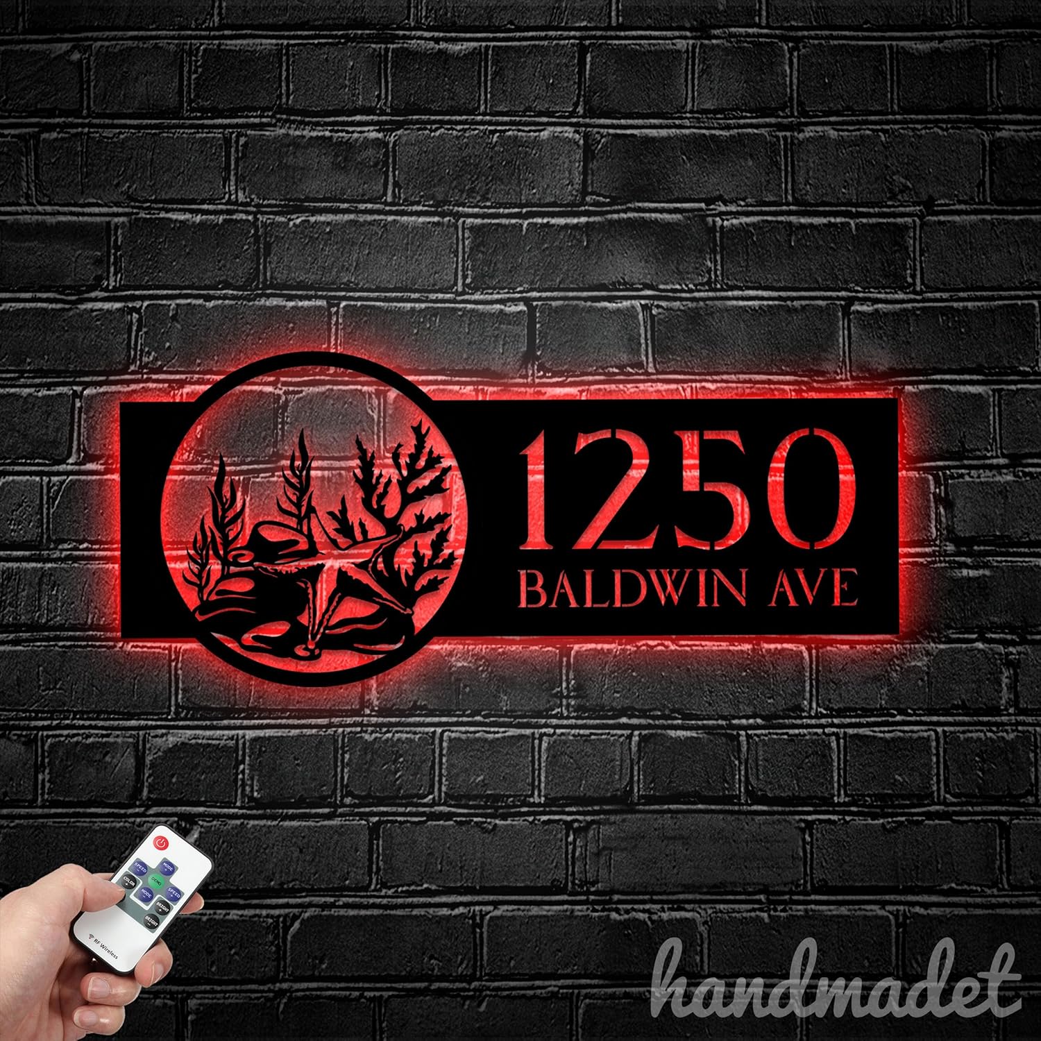 Large Bear House Address Stake Custom Name Bear Mountain House Number Sign Yard Metal Stake Outdoor for Lawn Cabin Decor New Home Gift Housewarming Decoration (Bear House)