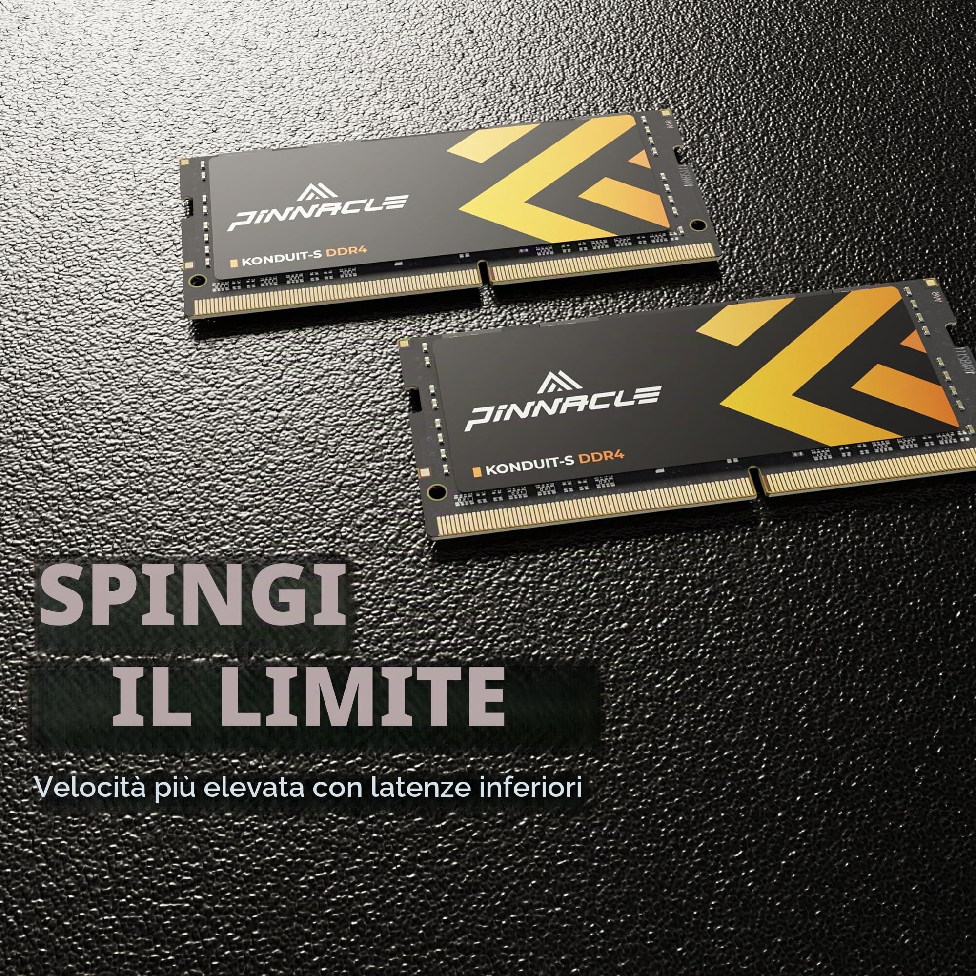 Timetec Pinnacle 32GB KIT (2x16GB) DDR4 3200MHz (o 2933MHz o 2666MHz) PC4-25600 Non-ECC Unbuffered 1.2V CL22 2Rx8 Dual Rank 260 Pin SODIMM Laptop Notebook PC Computer Memoria RAM Modulo Upgrade