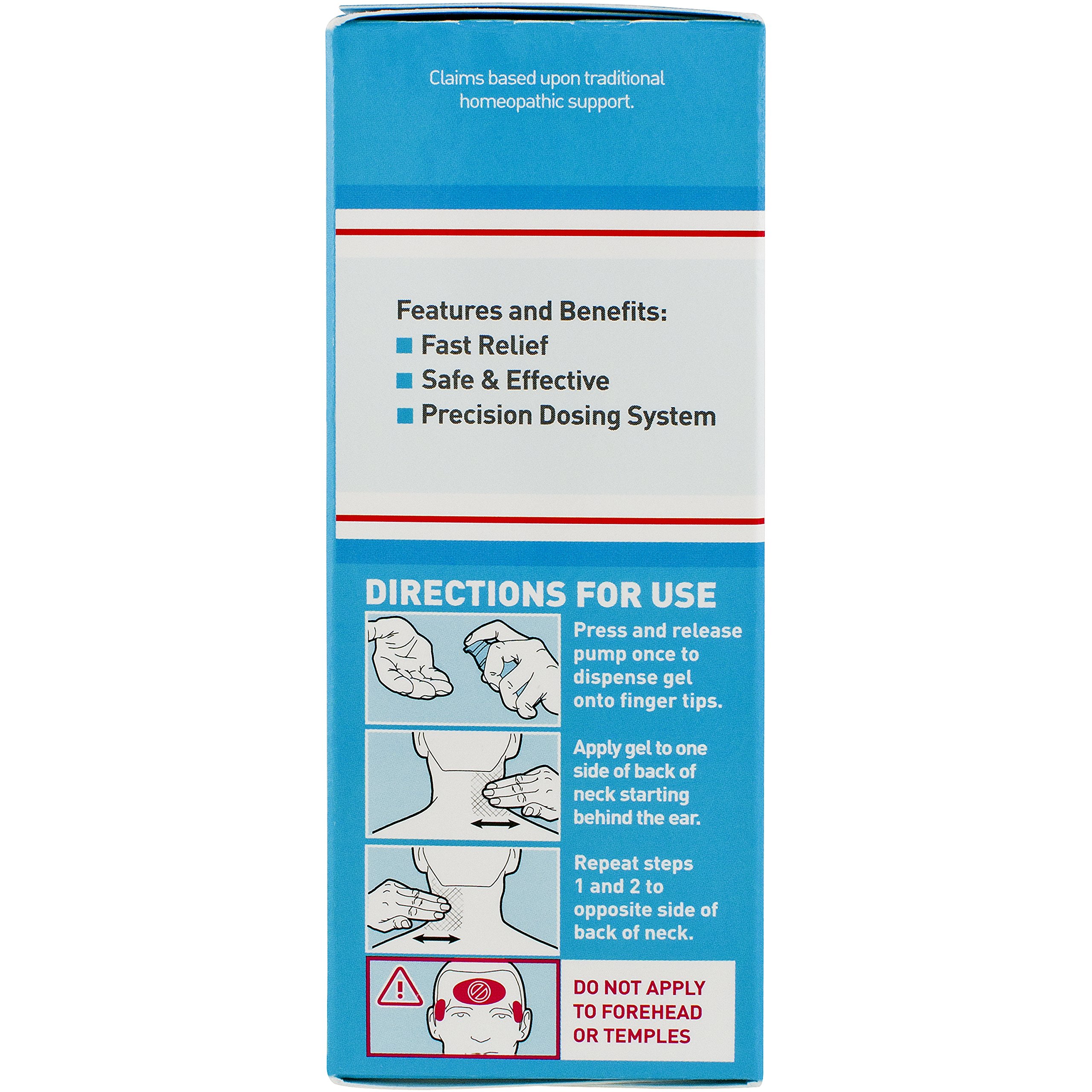 Buy Stopain Migraine Topical Pain Relieving Gel, 1.62 fl. oz, Safe and