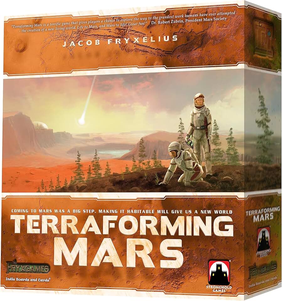 Terraforming Mars by Stronghold Games, Strategy Board Game