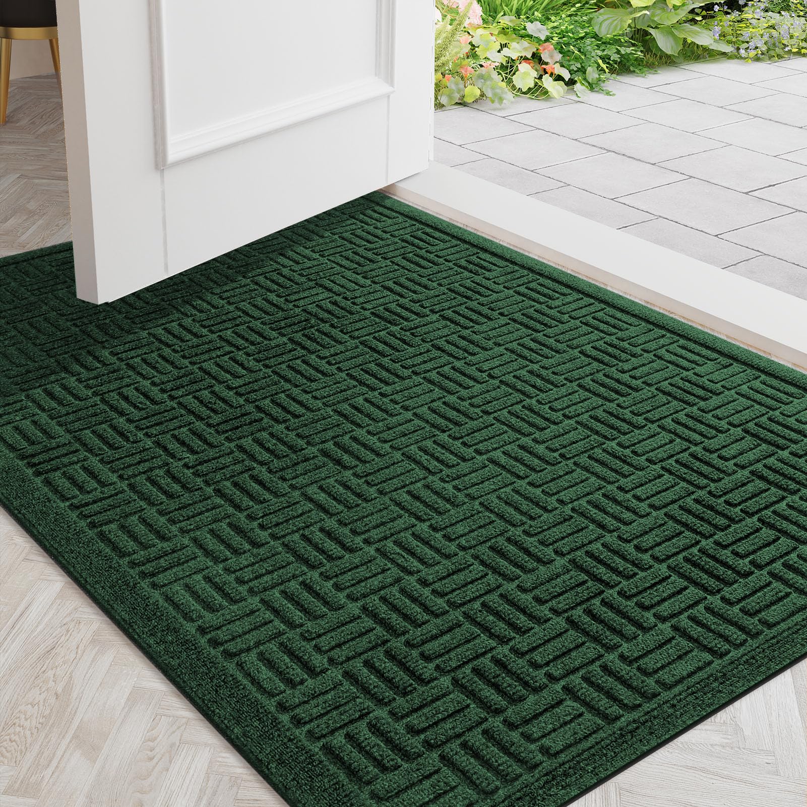 Mibao Gray Doormat - Heavy Duty Outdoor & Indoor Mat -15 Mibao Gray Doormat - Heavy Duty Outdoor & Indoor Mat -15