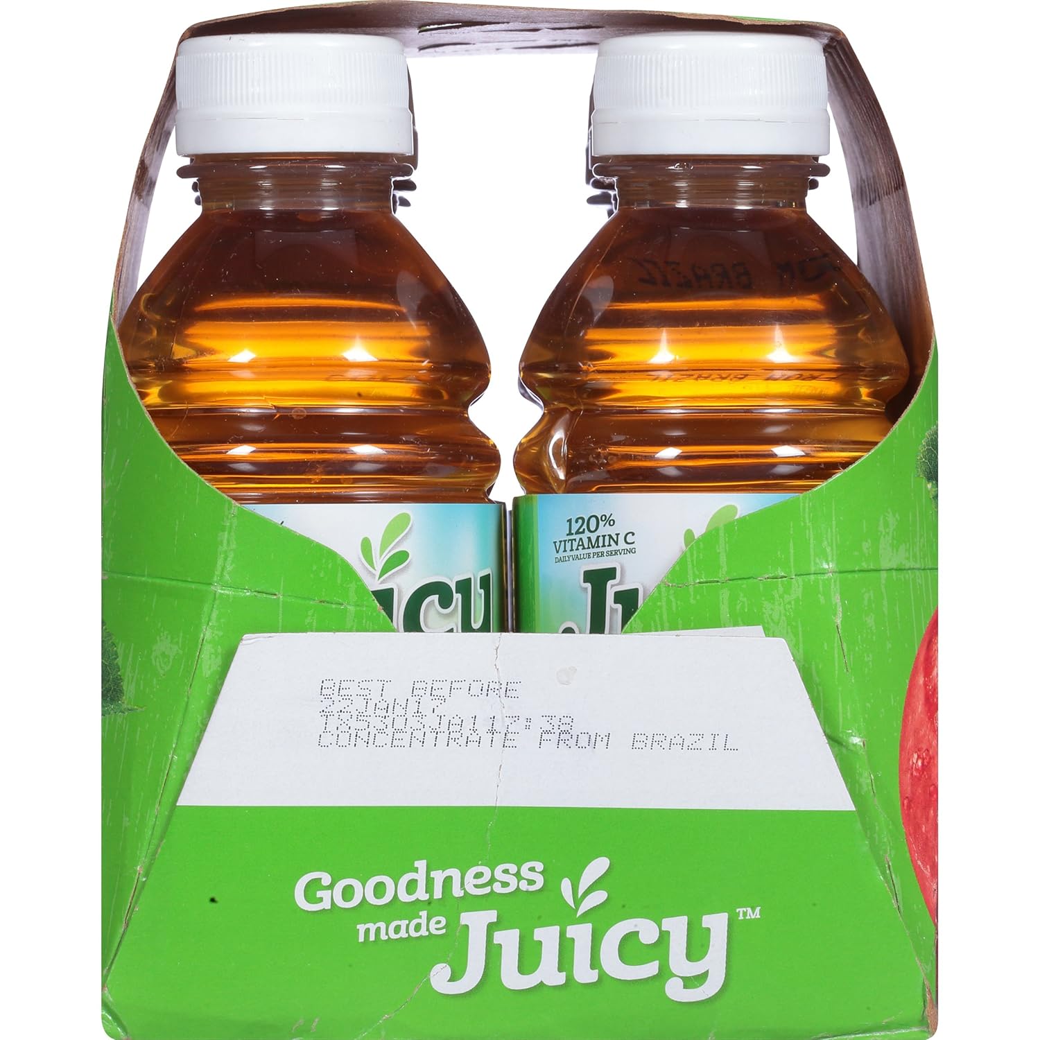 Juicy Juice Apple, 10 Ounce, 6 Bottles (Pack of 4)