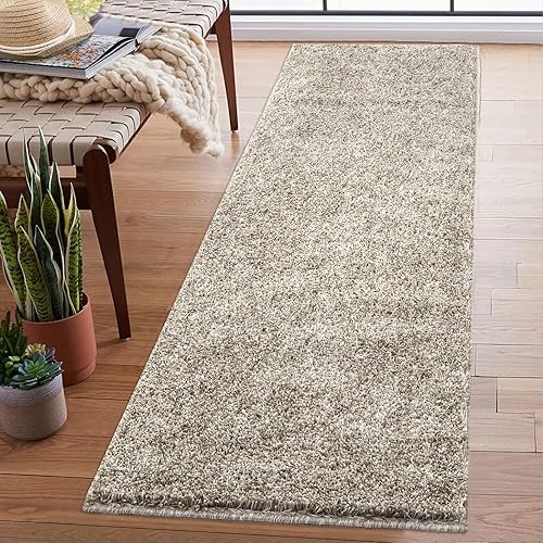 Miniatura 1 de COZYLOOM Alfombra de pasillo de 2 x 6, ultra suave, esponjosa, alfombra de felpa para entrada, alfombra larga para interiores, para pasillo, cocina,