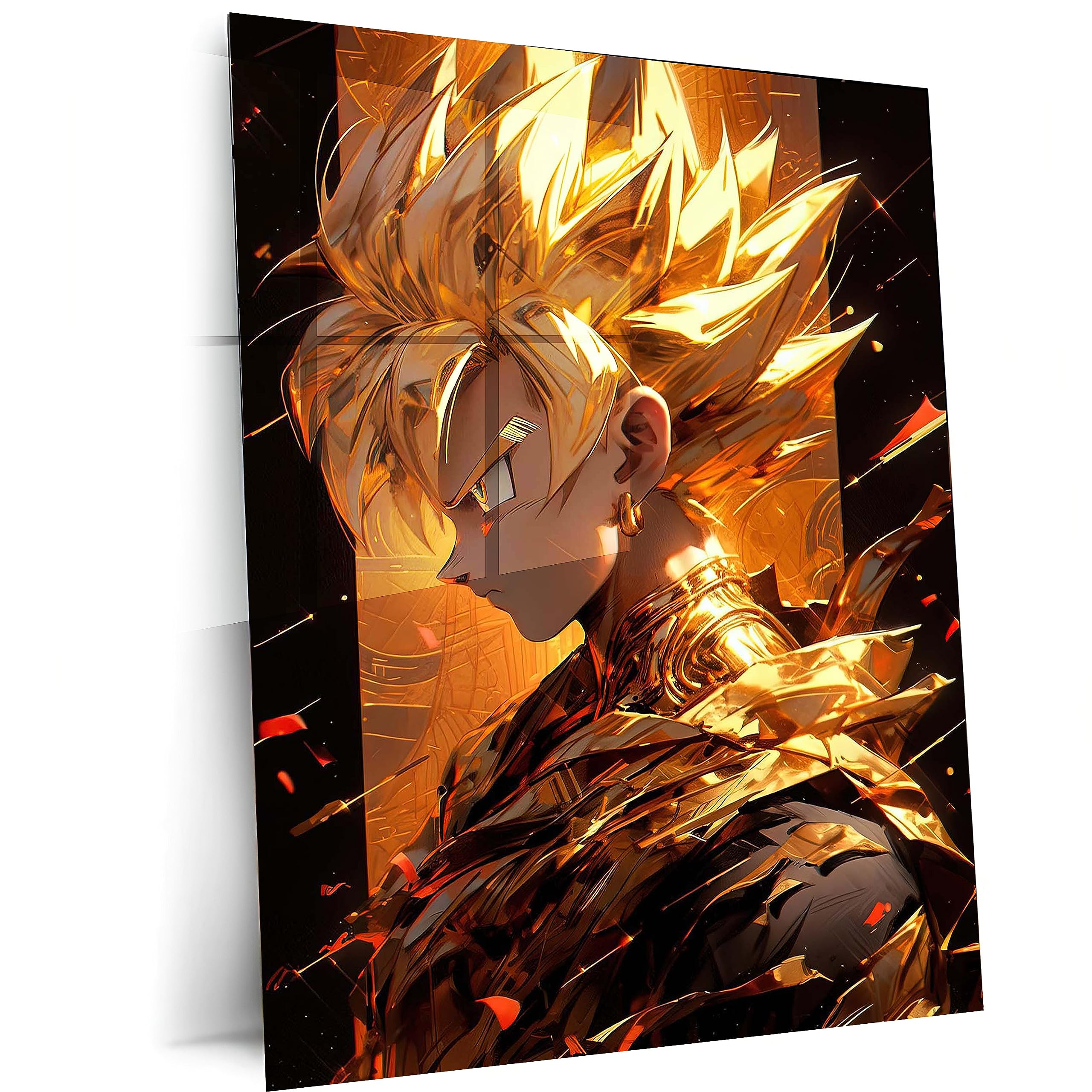 TURTLEWINGS | Saiyan Hero/Cosmic Fighter DBZ Golden Look Metal