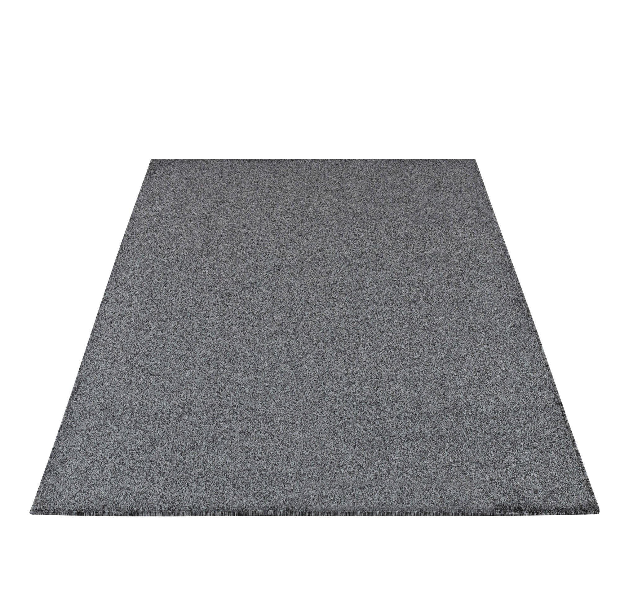 Carpetsale24 Alfombra de salón, Color Gris Alfombra Moderna para habitación Infantil, Dormitorio, Oficina, Pasillo y Cocina Alfombra 160 x 230 cm
