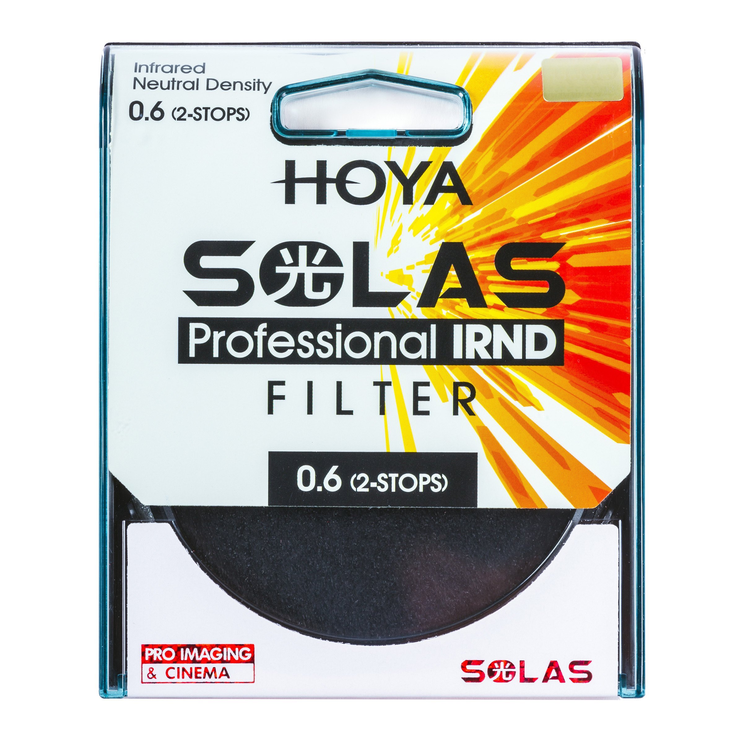 Hoya Solas nd-4 (0.6) 2 stop IRND filtro neutro (58 MM)