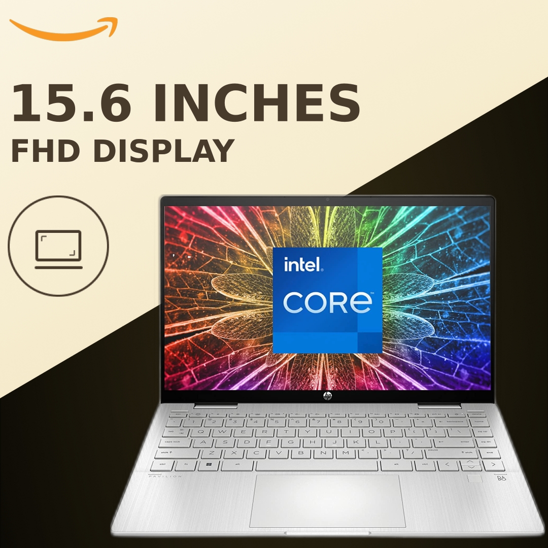 HP Pavilion x360, 13th Gen Intel Core i5-1335U (16GB DDR4, 1TB SSD