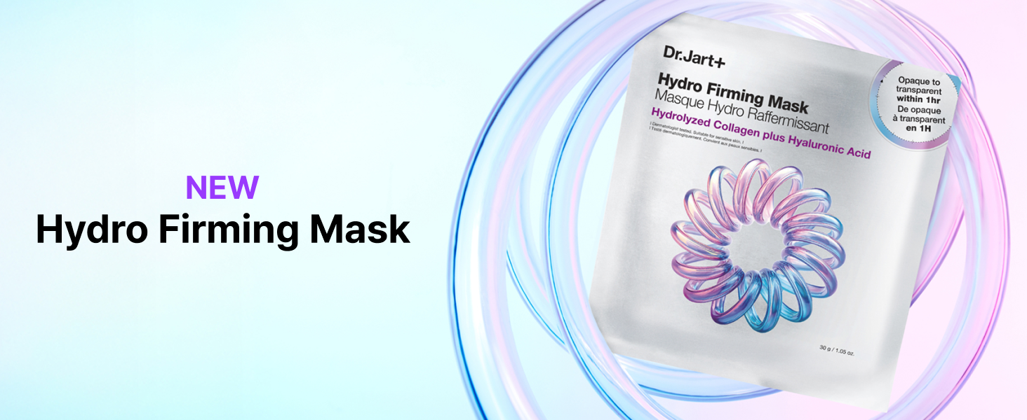 Dr.Jart+ Hydro Firming Korean Face Mask with Collagen and Hyaluronic Acid| Korean Skin Care