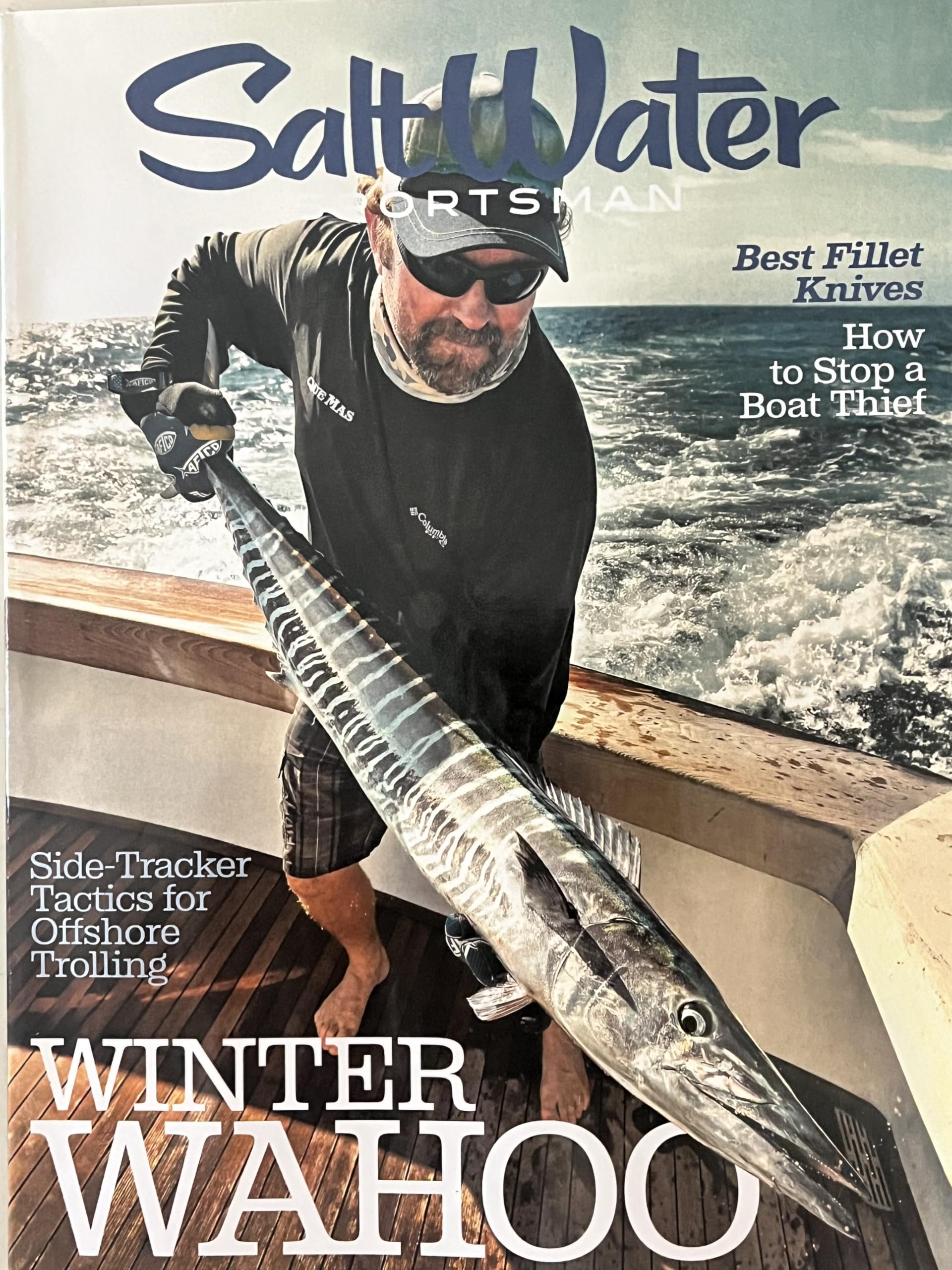 Salt Water Sportsman Magazine (March 2024 Issue) Winter Wahoo