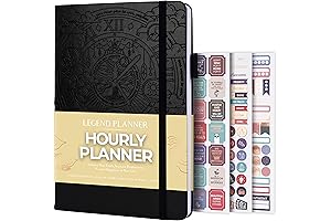 Legend Planner Hourly Schedule: The Revolutionary Time Blocking Journal