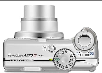 Canon PowerShot A570 IS シルバー 動作確認済み Canon PowerShot A570 IS シルバー - メルカリ