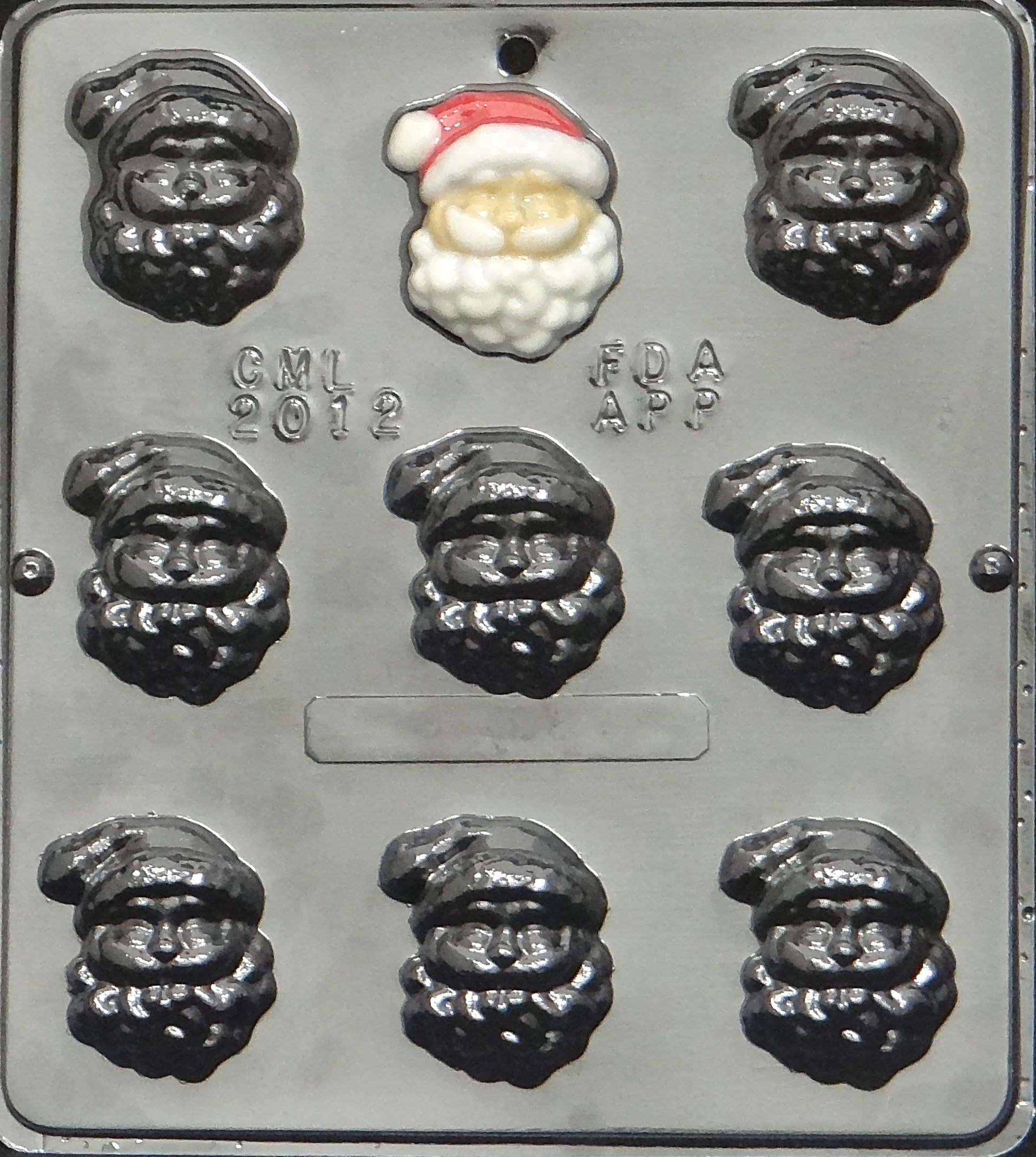 Santa Face Chocolate Mold