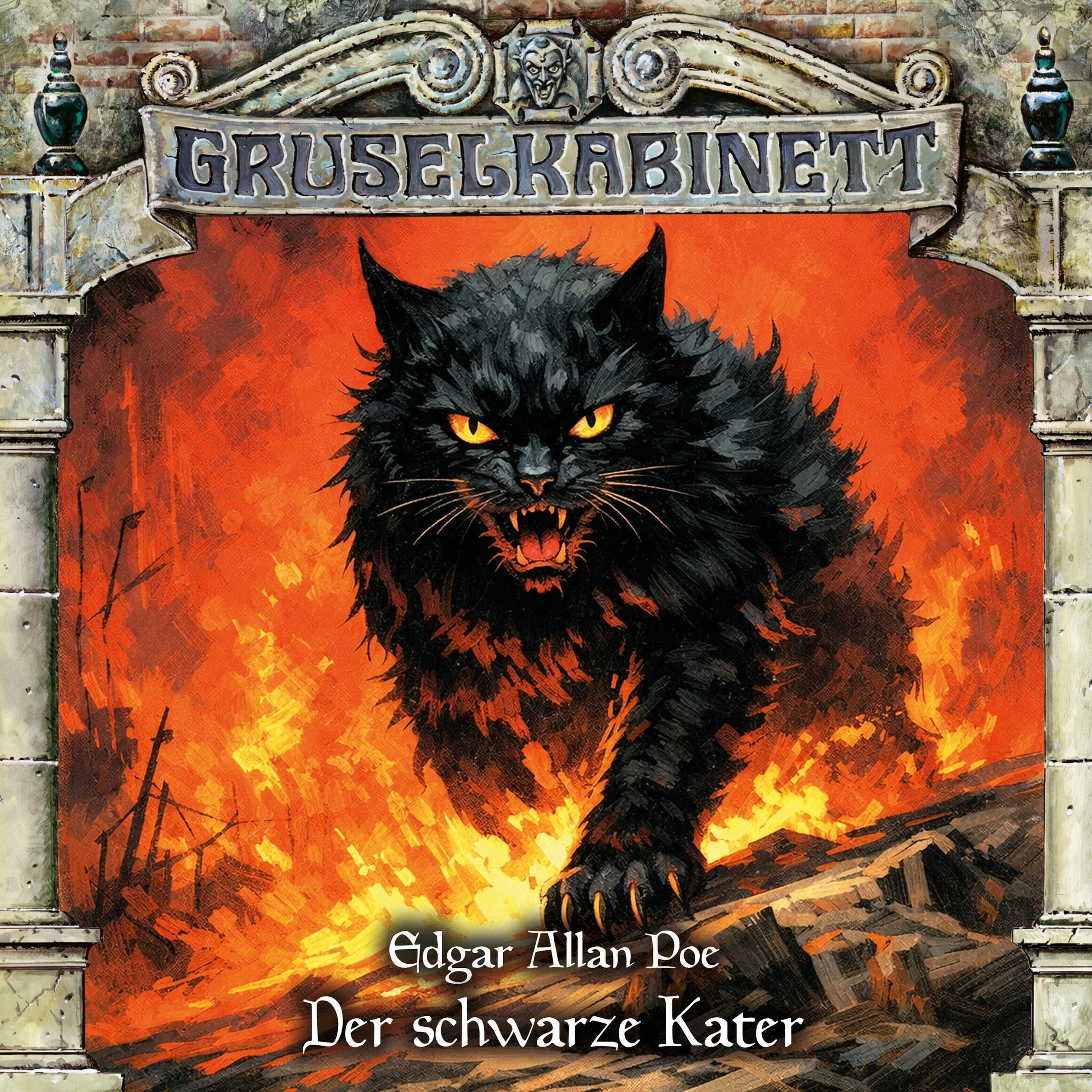 Cover art for Der schwarze Kater