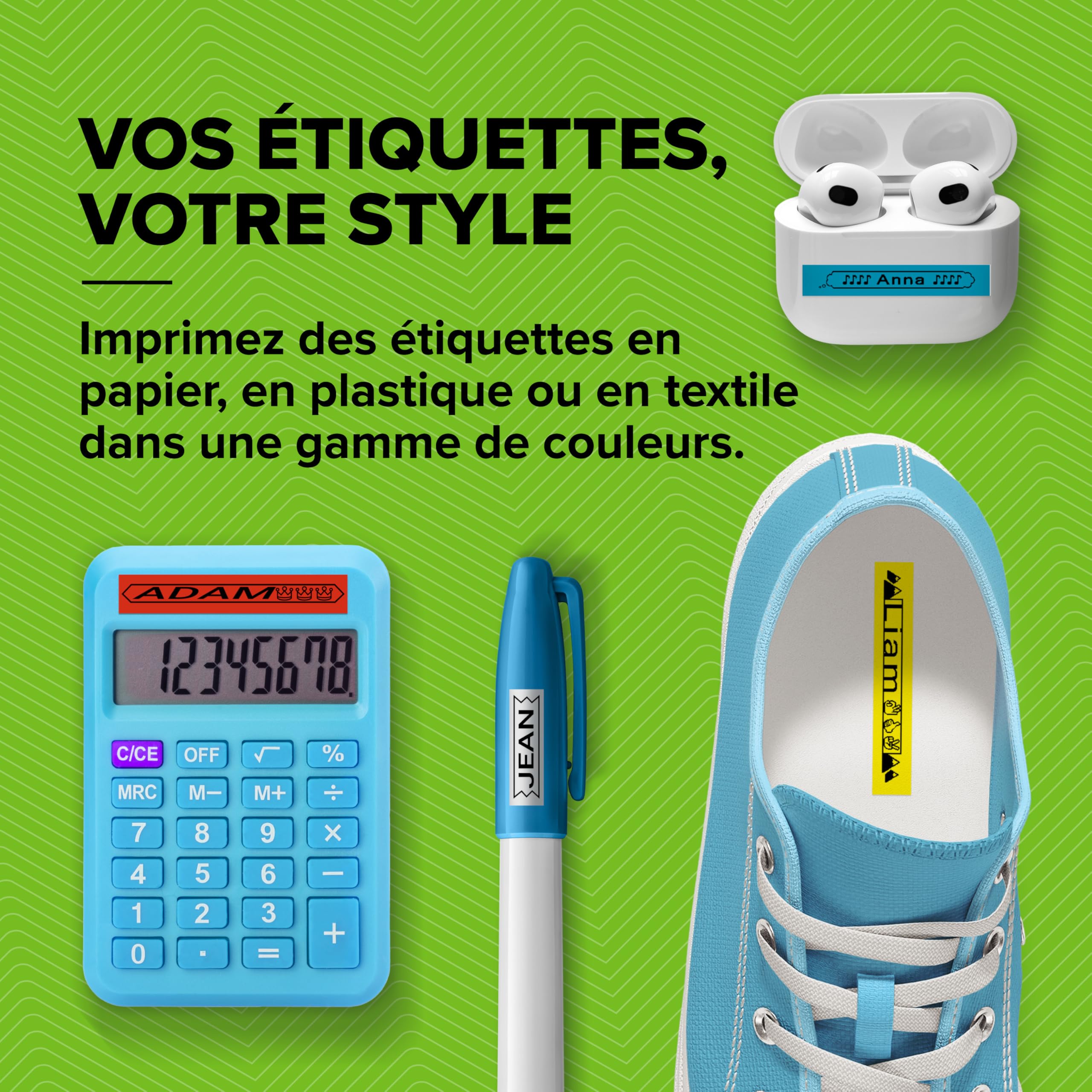 DYMO LetraTag 200B étiqueteuse Bluetooth | Imprimante d'étiquettes compacte | Se connecte à iOS et Android à l'aide de la technologie Bluetooth sans fil | Inclut 1 ruban en papier blanc