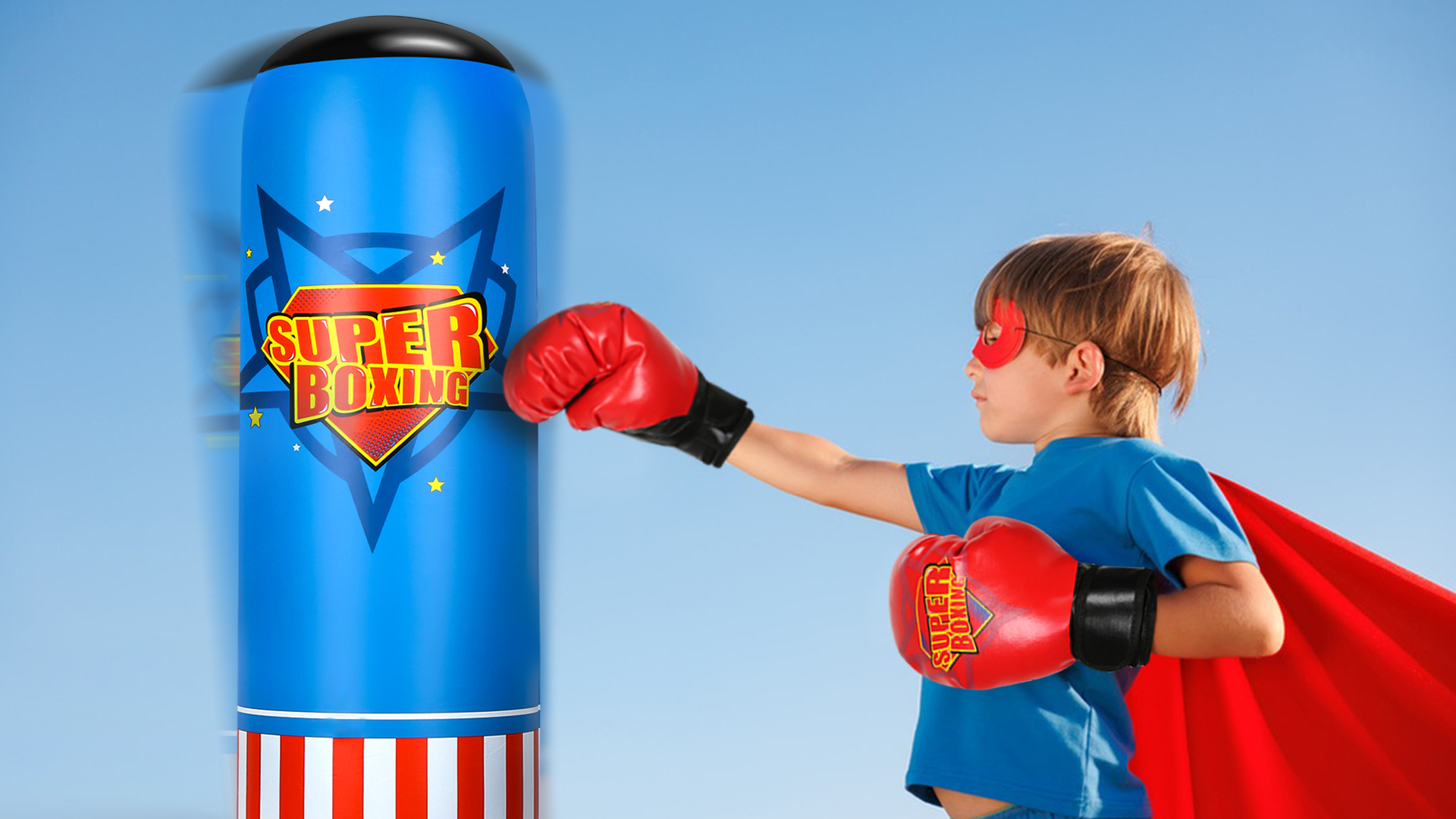 Sacco da Boxe Bambini con Guantoni Boxe 120cm Illuminato Panda Gonfiabile Sacco Boxe con Guantoni Allenamento Giocattolo per Bambino 3-9 Regalo per Bambini e Bambine(Batterie 3xAAA Non Incluse