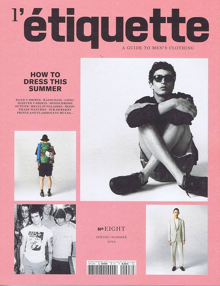 Amazon | L'etiquette [FR] No. 8 2022 (単号) | Men's Fashion