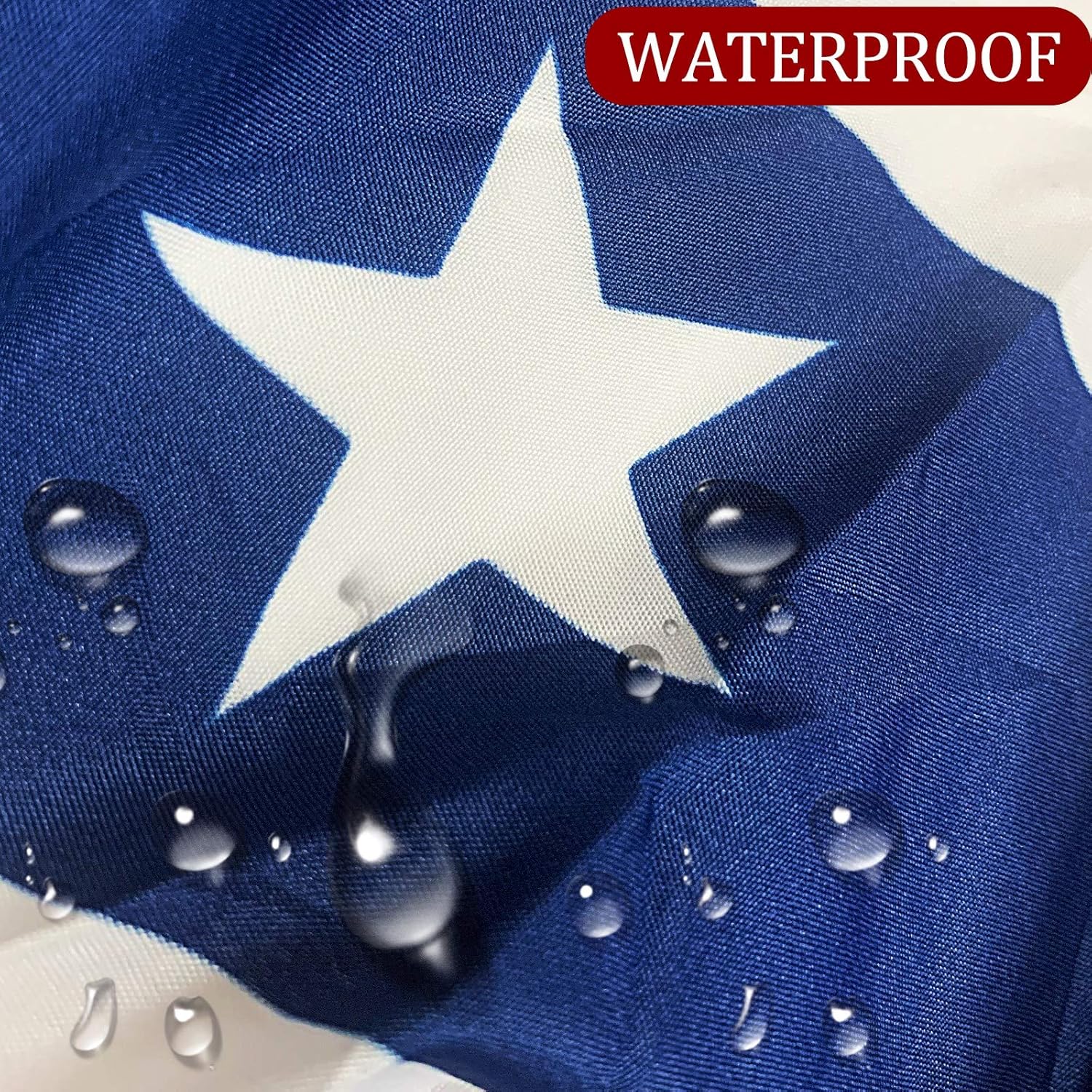 4 Pack 250th Anniversary American Flag Bunting, Pleated Fan Patriotic Memorial Day Decoration 1.5 X 3 Ft Red White Blue 250th Birthday 4th of July Decor US Semiquincentennial Independence Day Outdoor - Image 4