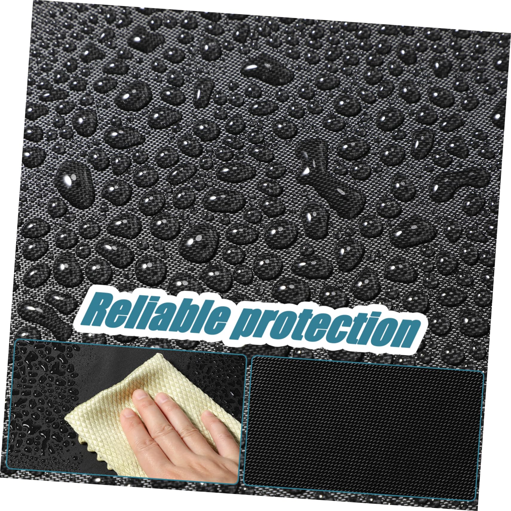 Mipcase 4pezzi Copriruota in Oxford per Pneumatici di Camion Suv Camper e Rimorchi Protezione da Sole e Sporco Confezione